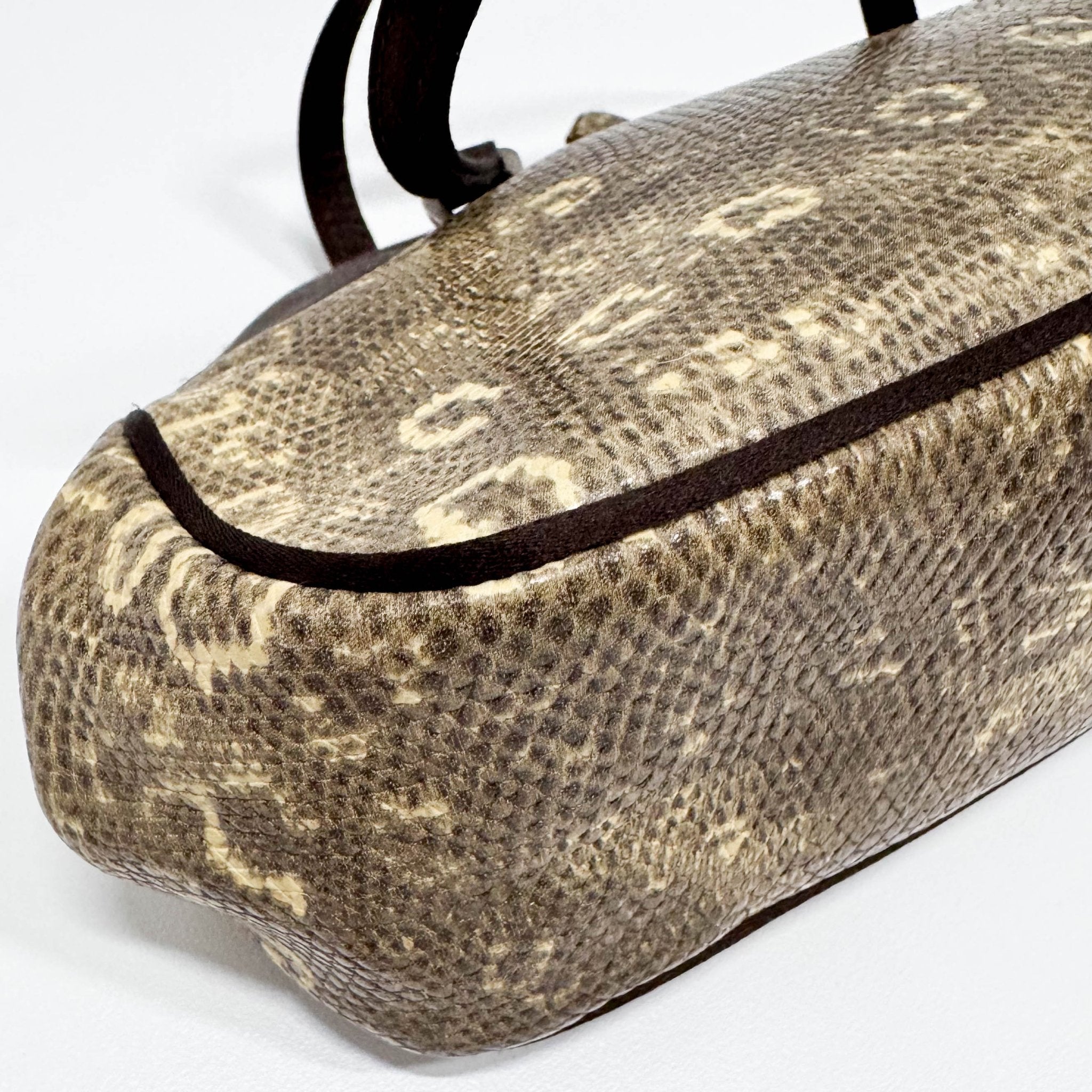 PRADA Archive Leather and Satin Top Handle Bag, in , Sold by HIVE PRELOVED - Handle Bags, ,