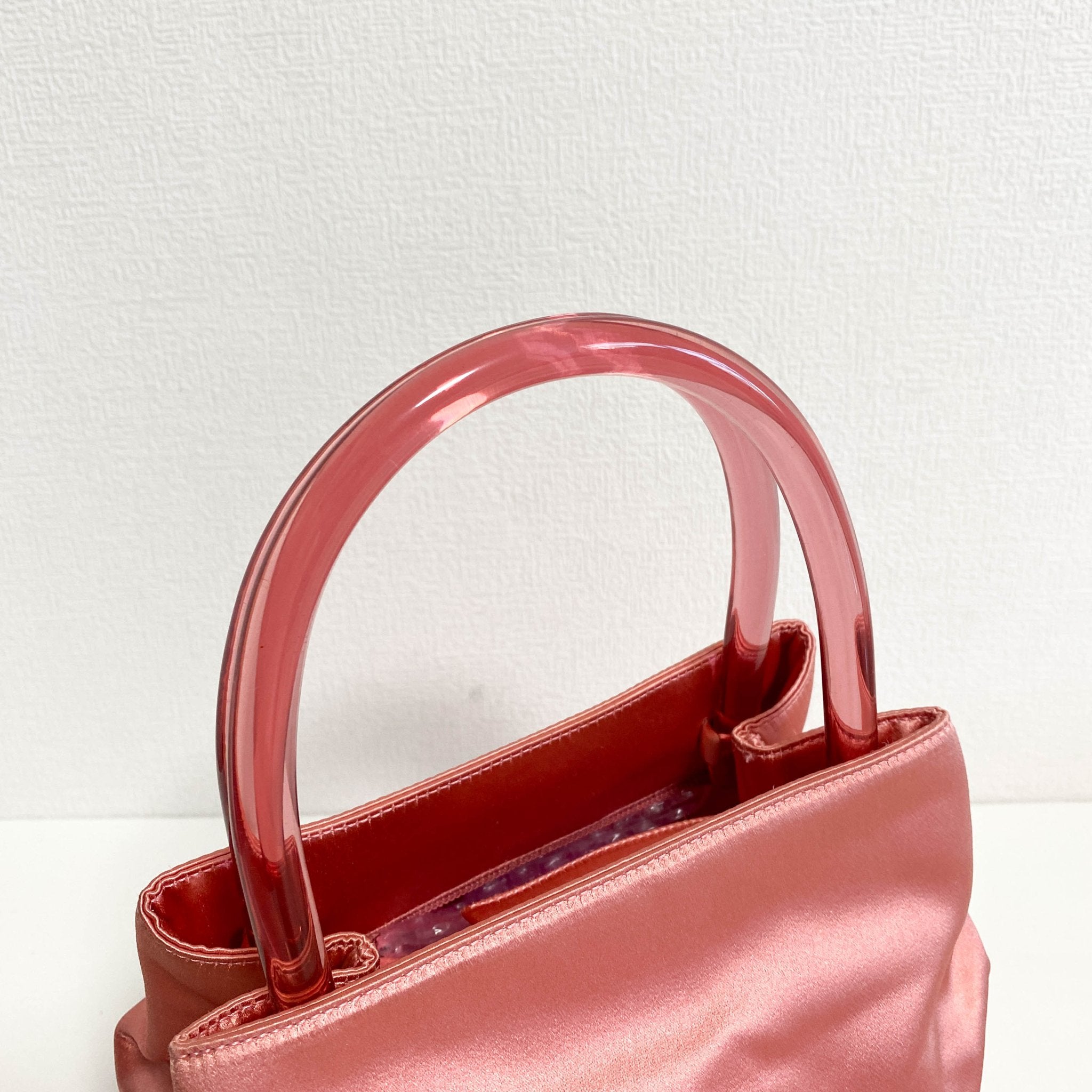 PRADA Archive Pink Satin Handle Bag, in , Sold by HIVE PRELOVED - Handle Bags, ,