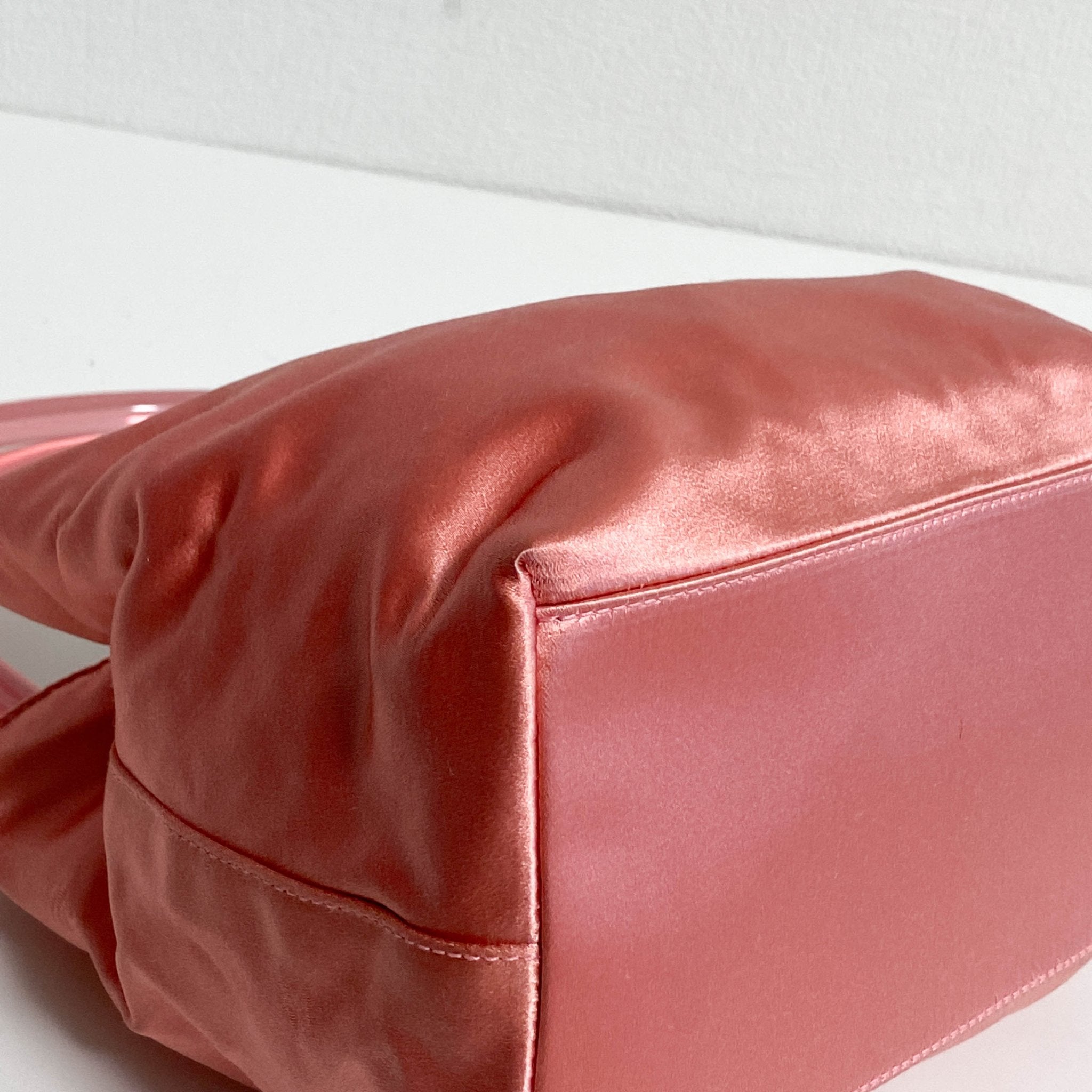 PRADA Archive Pink Satin Handle Bag, in , Sold by HIVE PRELOVED - Handle Bags, ,