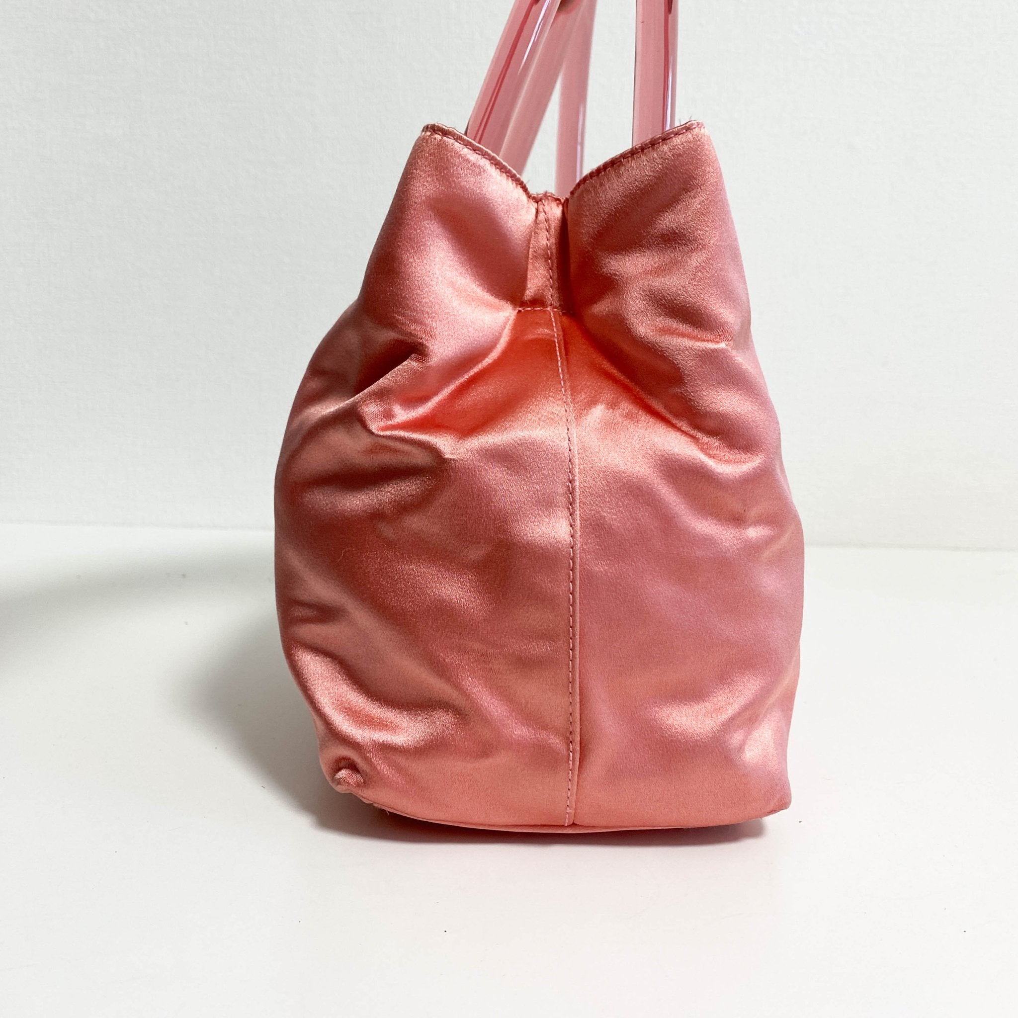 PRADA Archive Pink Satin Handle Bag, in , Sold by HIVE PRELOVED - Handle Bags, ,