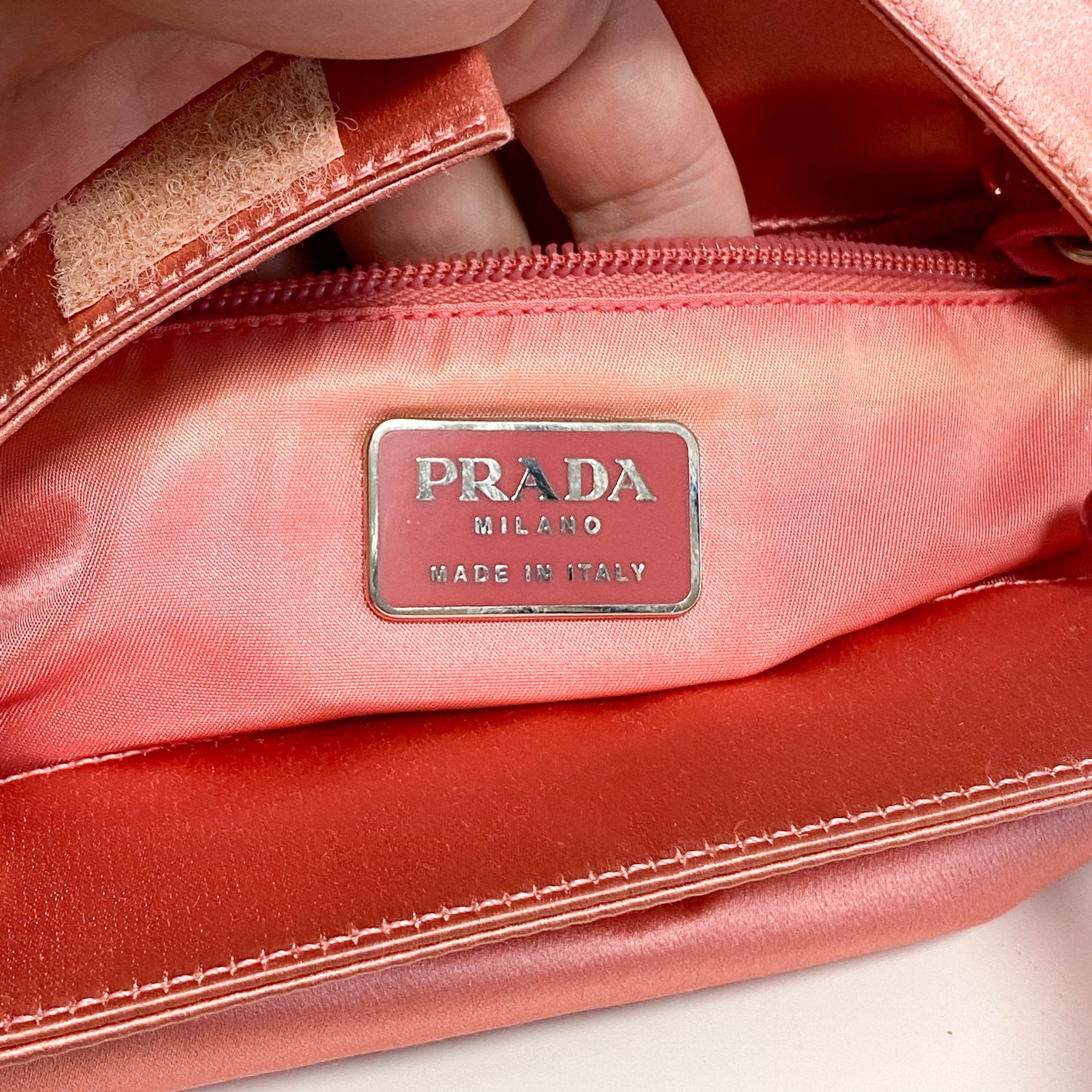 PRADA Archive Pink Satin Handle Bag, in , Sold by HIVE PRELOVED - Handle Bags, ,