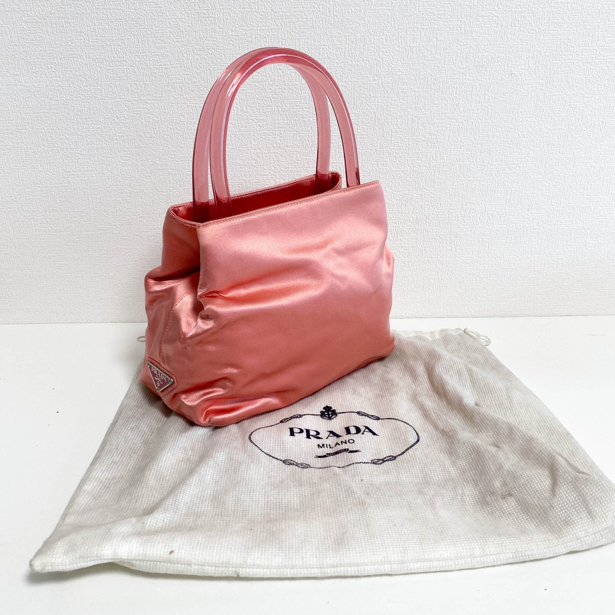 PRADA Archive Pink Satin Handle Bag, in , Sold by HIVE PRELOVED - Handle Bags, ,