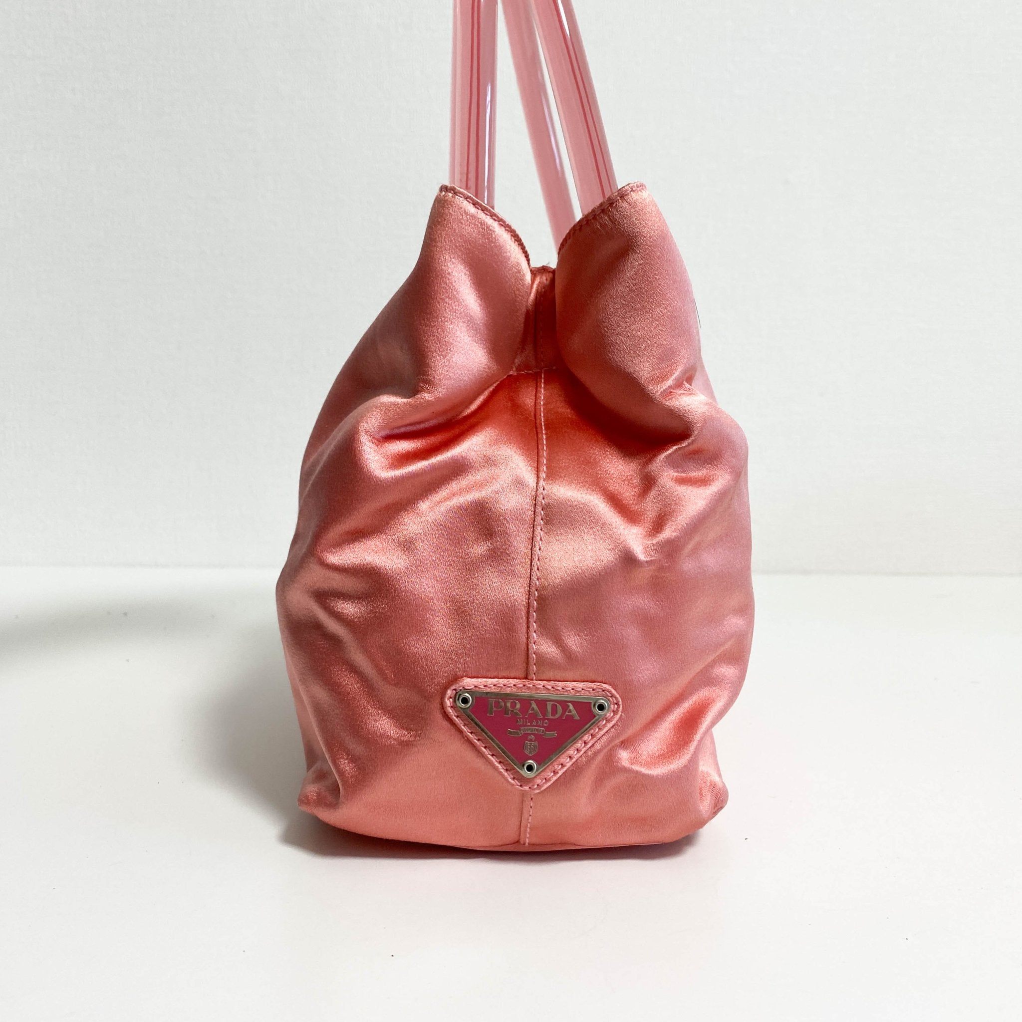 PRADA Archive Pink Satin Handle Bag, in , Sold by HIVE PRELOVED - Handle Bags, ,