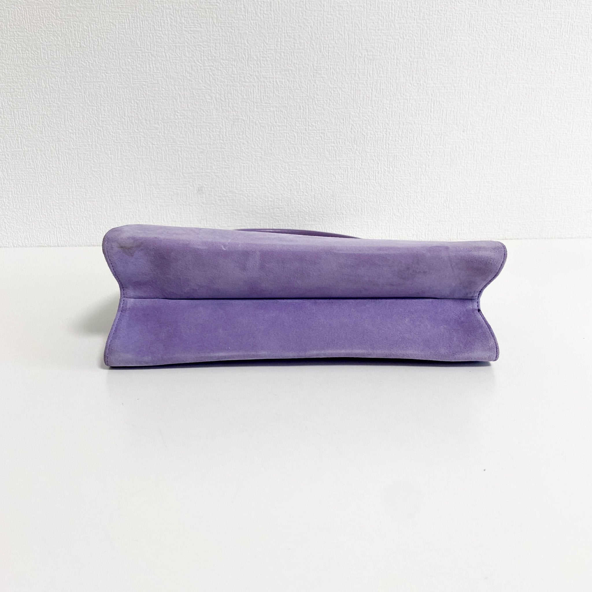 PRADA Archive Purple Suede Top Handle Bag, in , Sold by HIVE PRELOVED - Handle Bags, ,