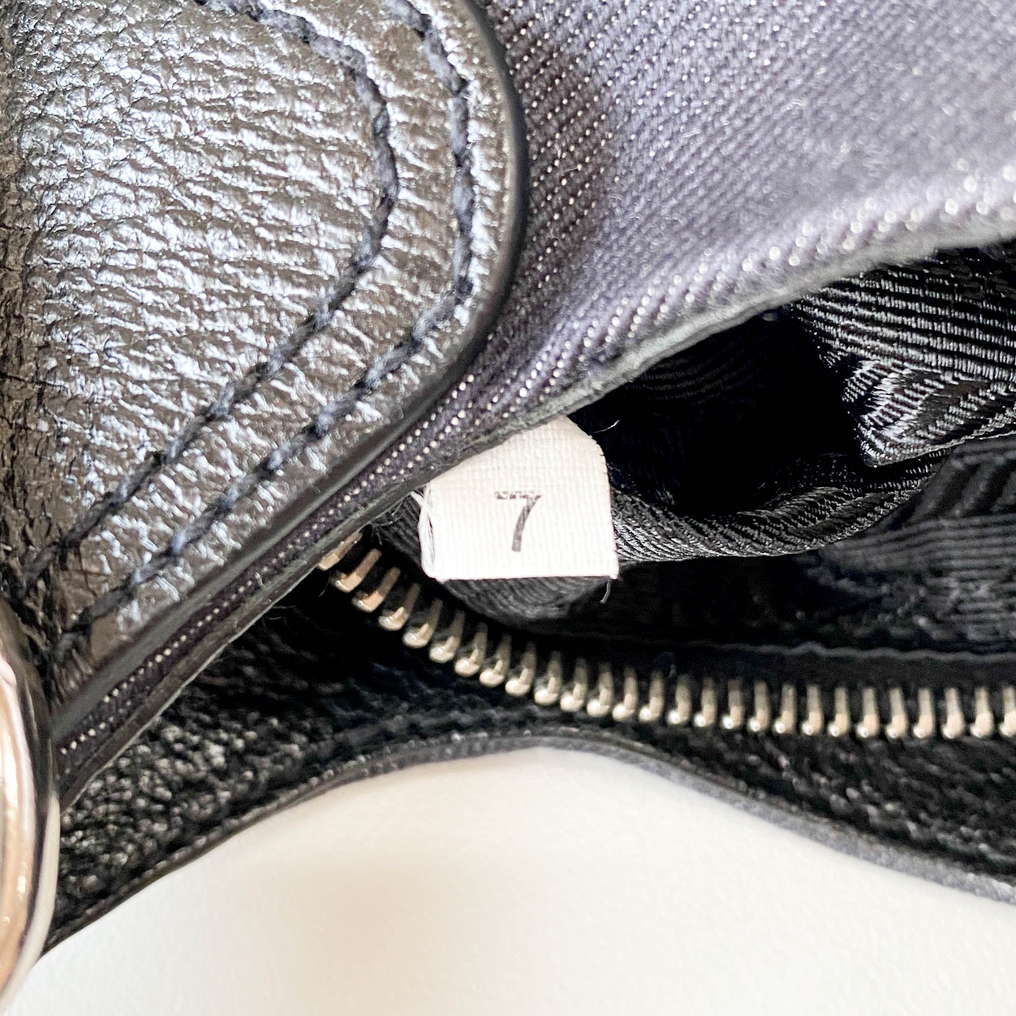 PRADA Black Denim and Leather Shoulder Bag, in , Sold by HIVE PRELOVED - Shoulder Bags, ,