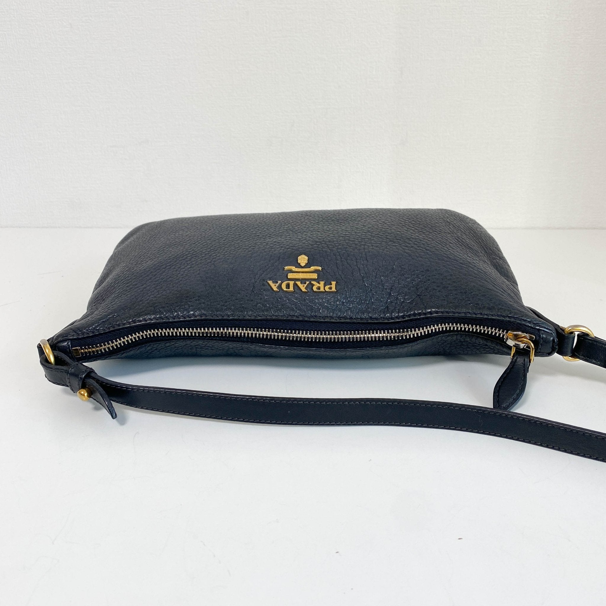 PRADA Black Leather Crossbody Bag, in , Sold by HIVE PRELOVED - Crossbody bags, ,