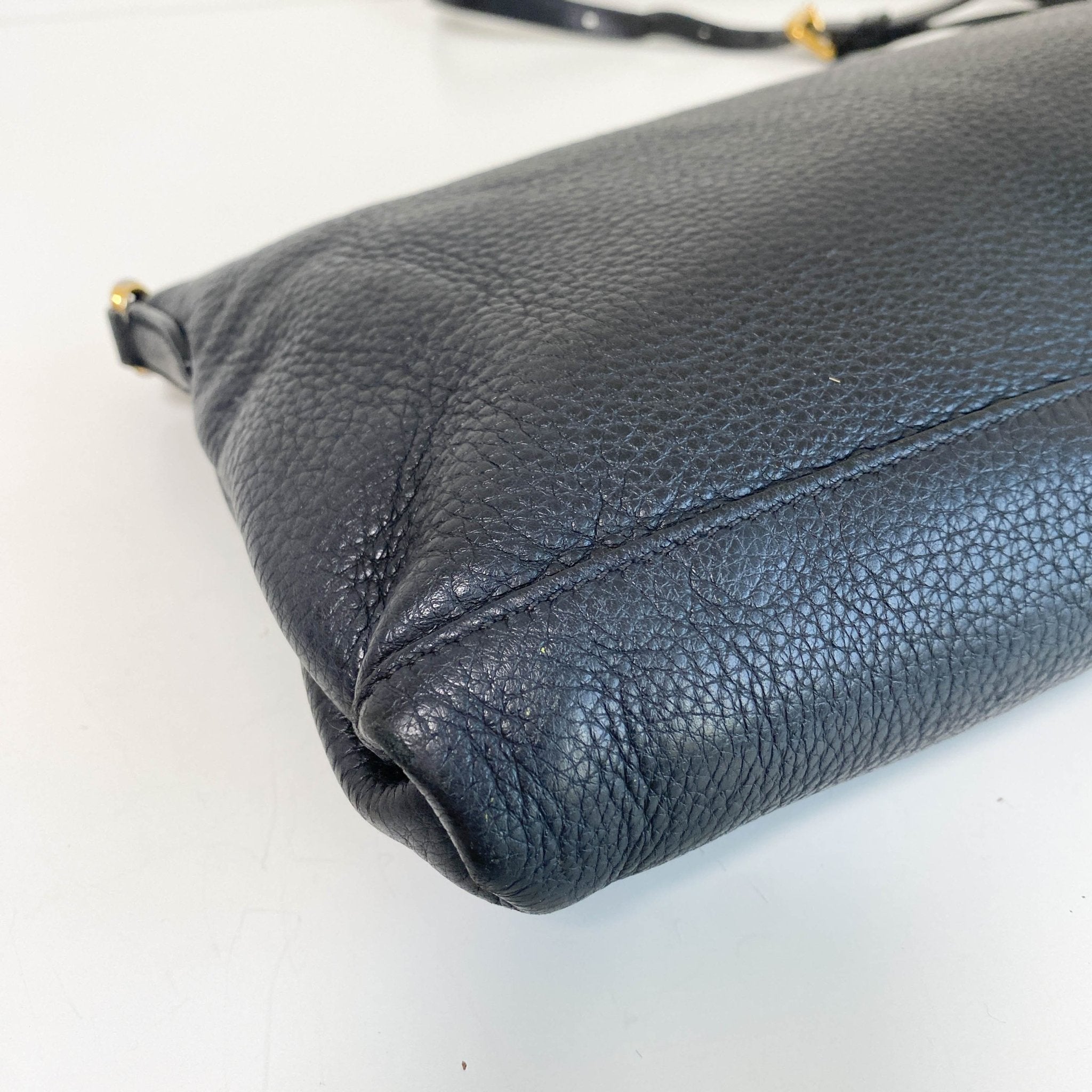 PRADA Black Leather Crossbody Bag, in , Sold by HIVE PRELOVED - Crossbody bags, ,