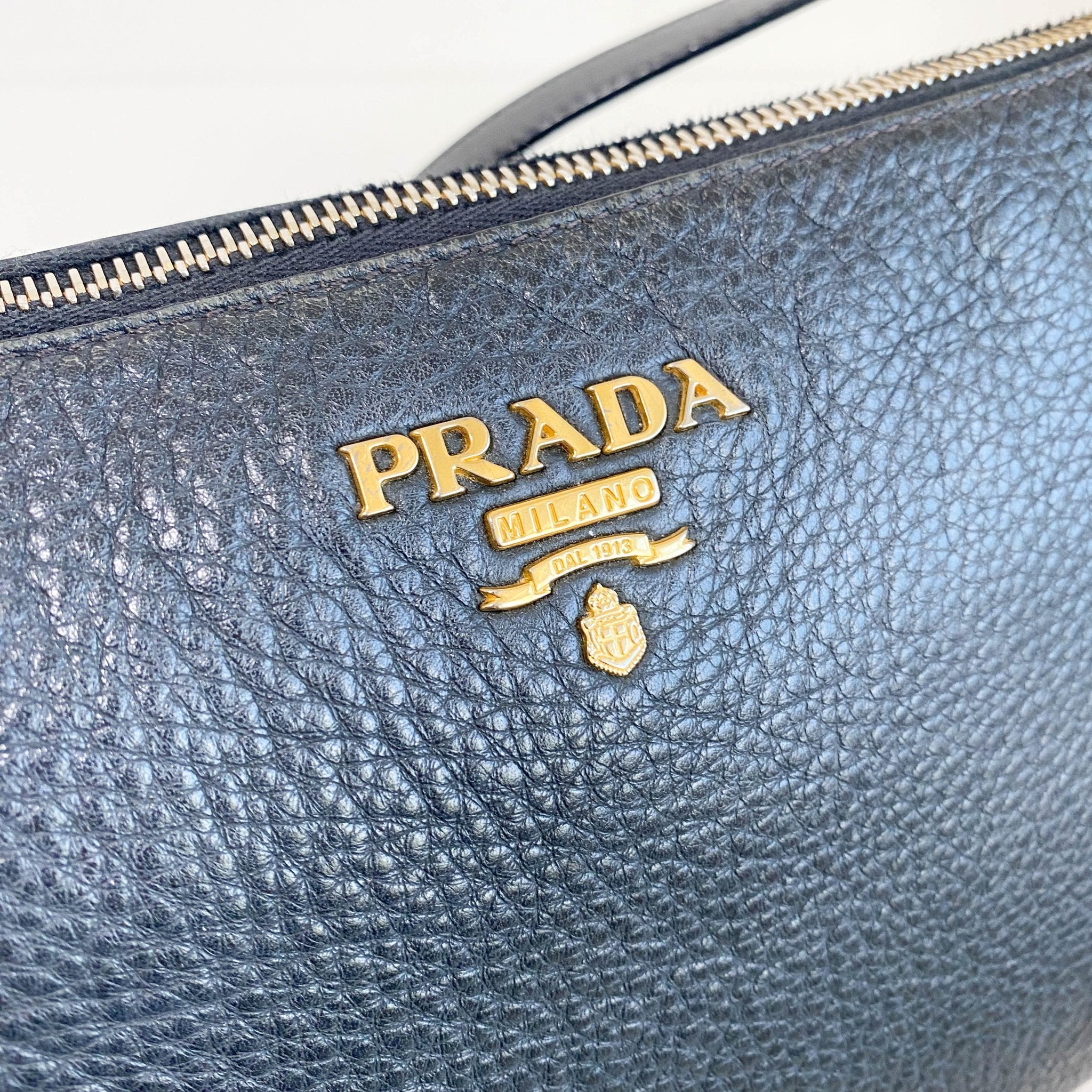 PRADA Black Leather Crossbody Bag, in , Sold by HIVE PRELOVED - Crossbody bags, ,
