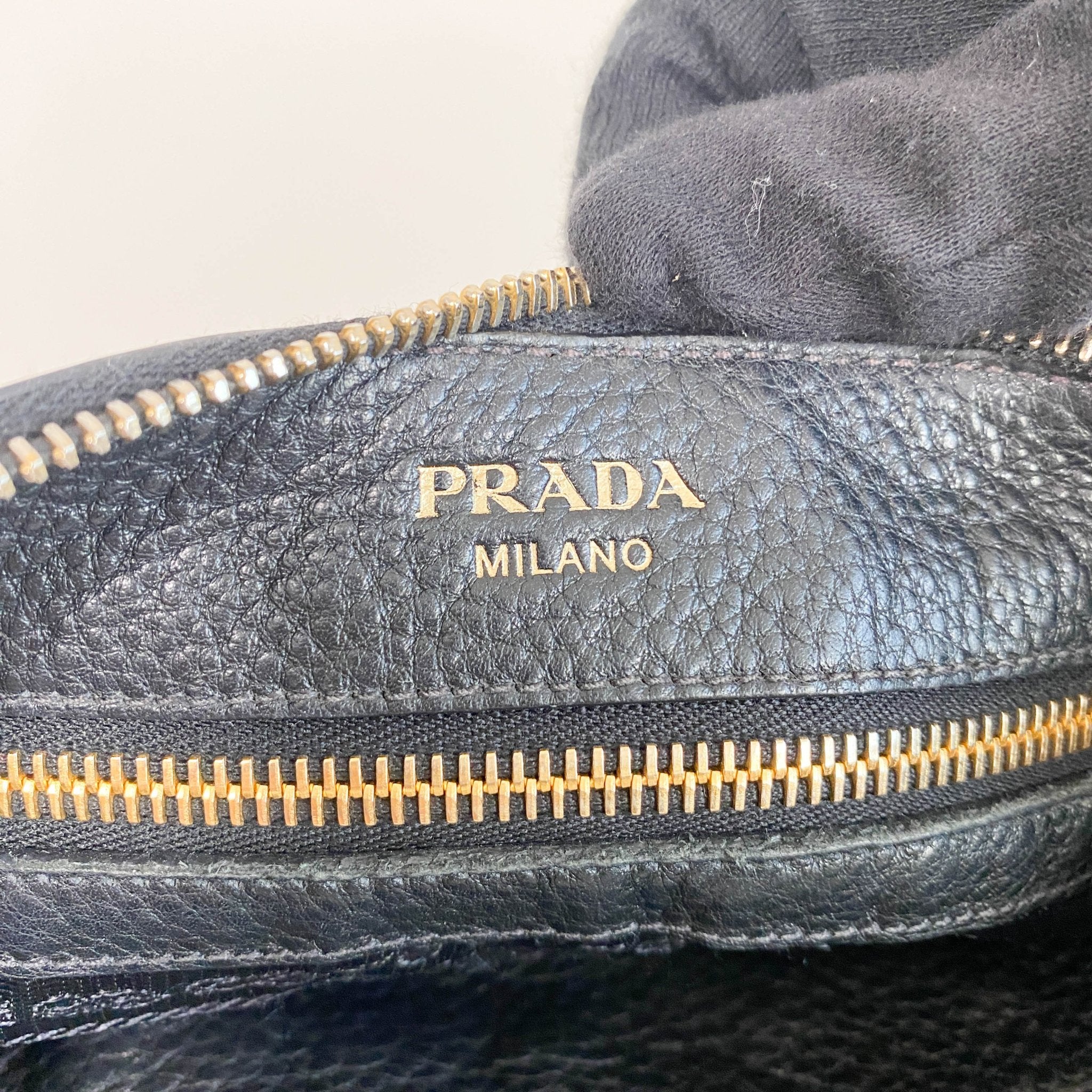 PRADA Black Leather Crossbody Bag, in , Sold by HIVE PRELOVED - Crossbody bags, ,