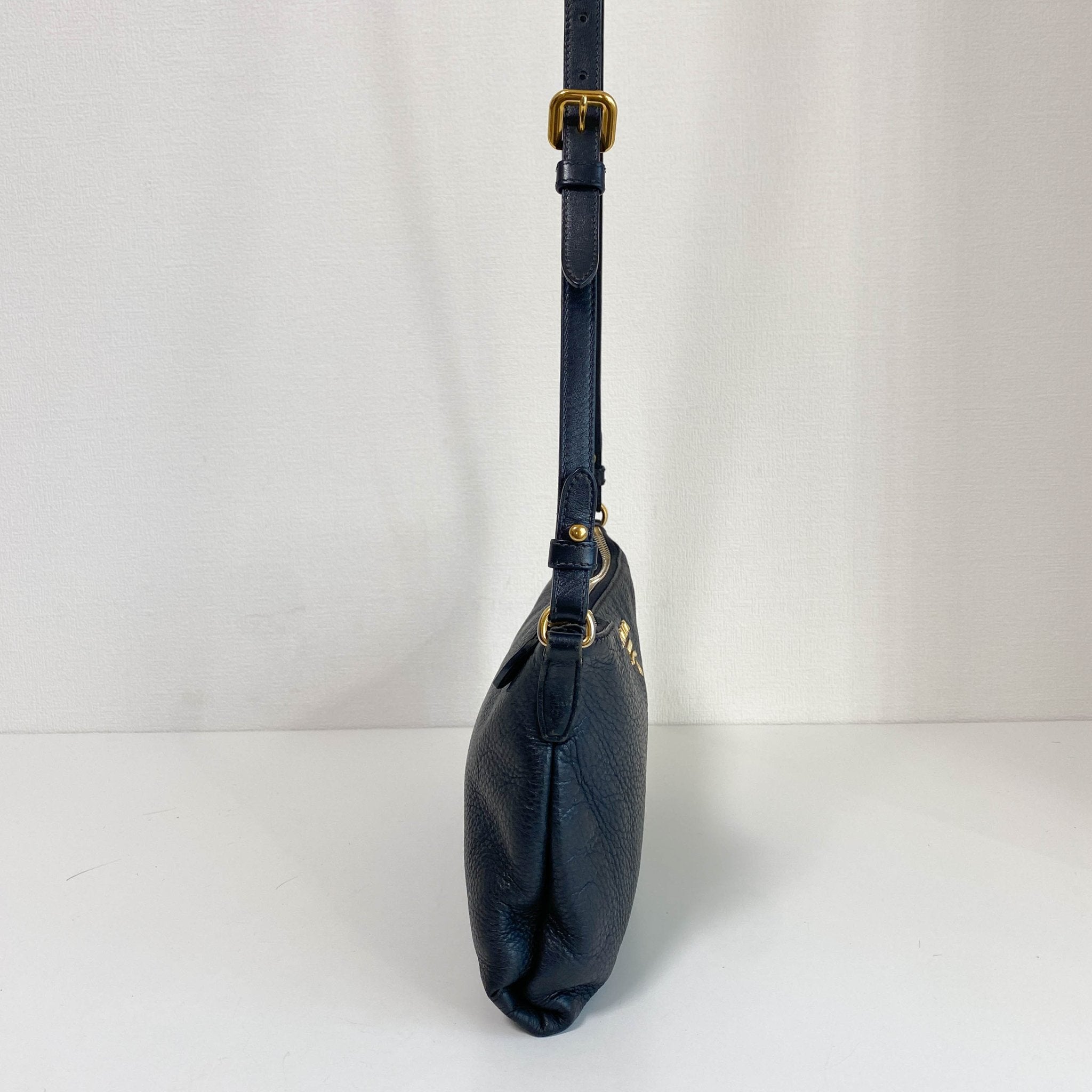 PRADA Black Leather Crossbody Bag, in , Sold by HIVE PRELOVED - Crossbody bags, ,