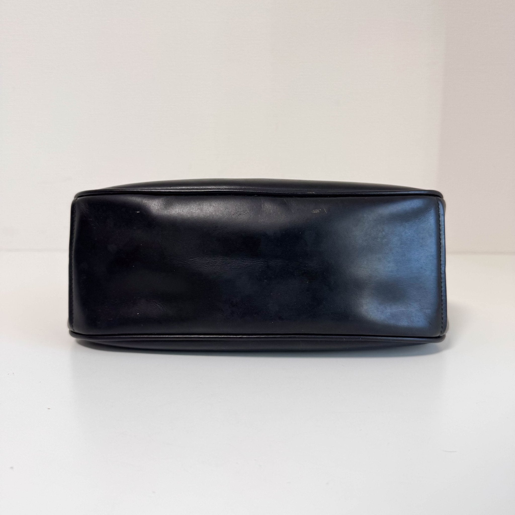 PRADA Black Leather Hobo Shoulder Bag, in , Sold by HIVE PRELOVED - Shoulder Bags, ,