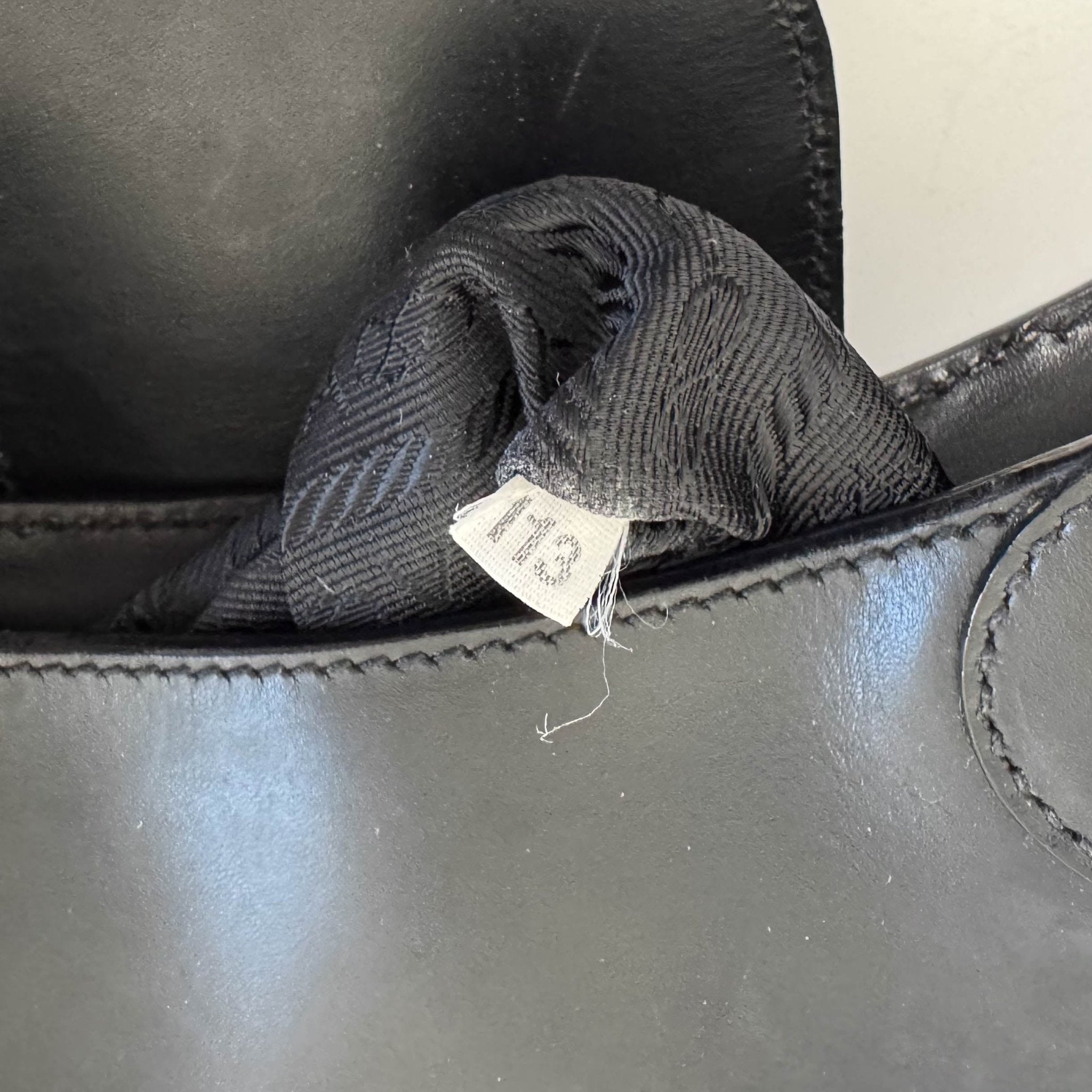 PRADA Black Leather Hobo Shoulder Bag, in , Sold by HIVE PRELOVED - Shoulder Bags, ,
