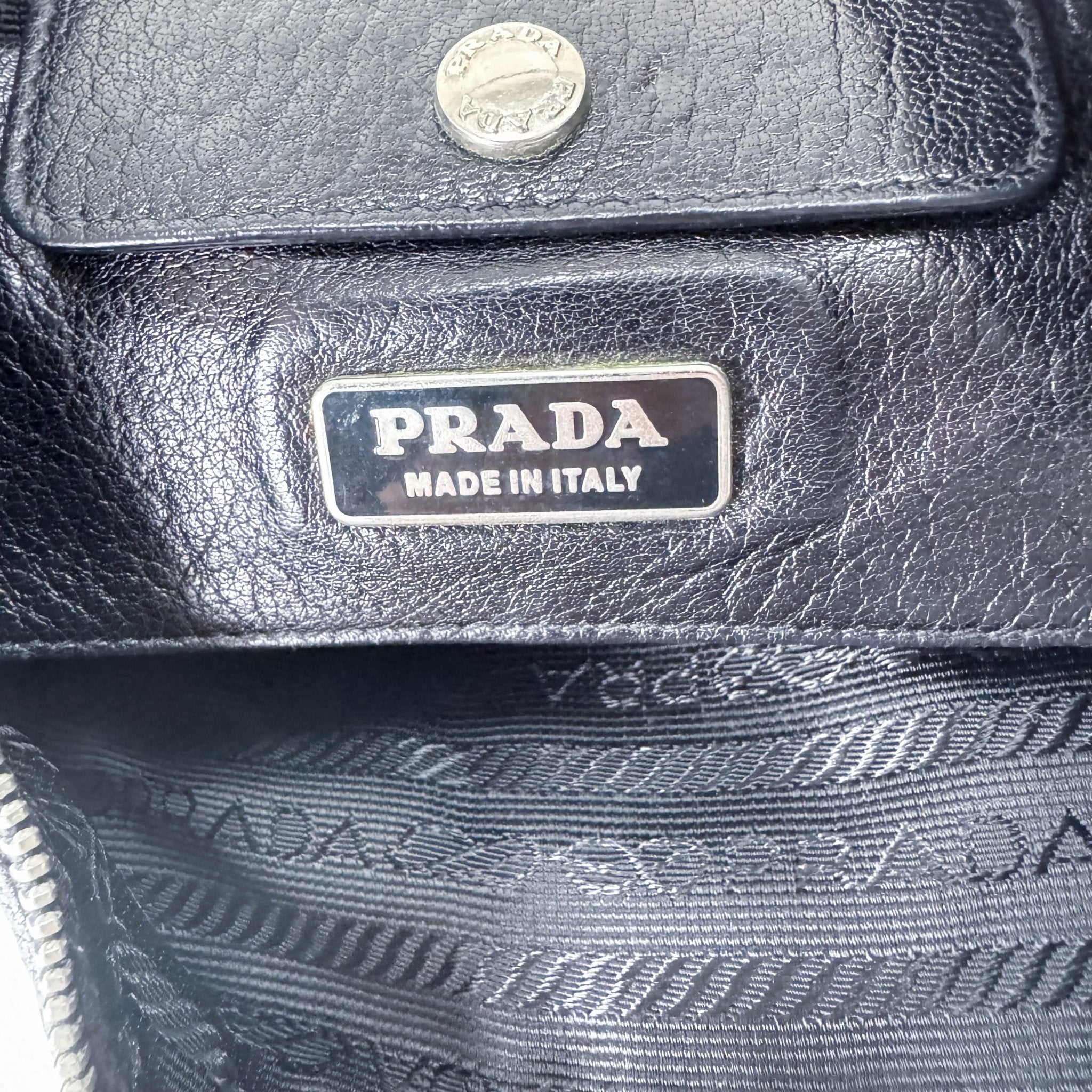PRADA Black Leather Hobo Shoulder Bag, in , Sold by HIVE PRELOVED - Shoulder Bags, ,