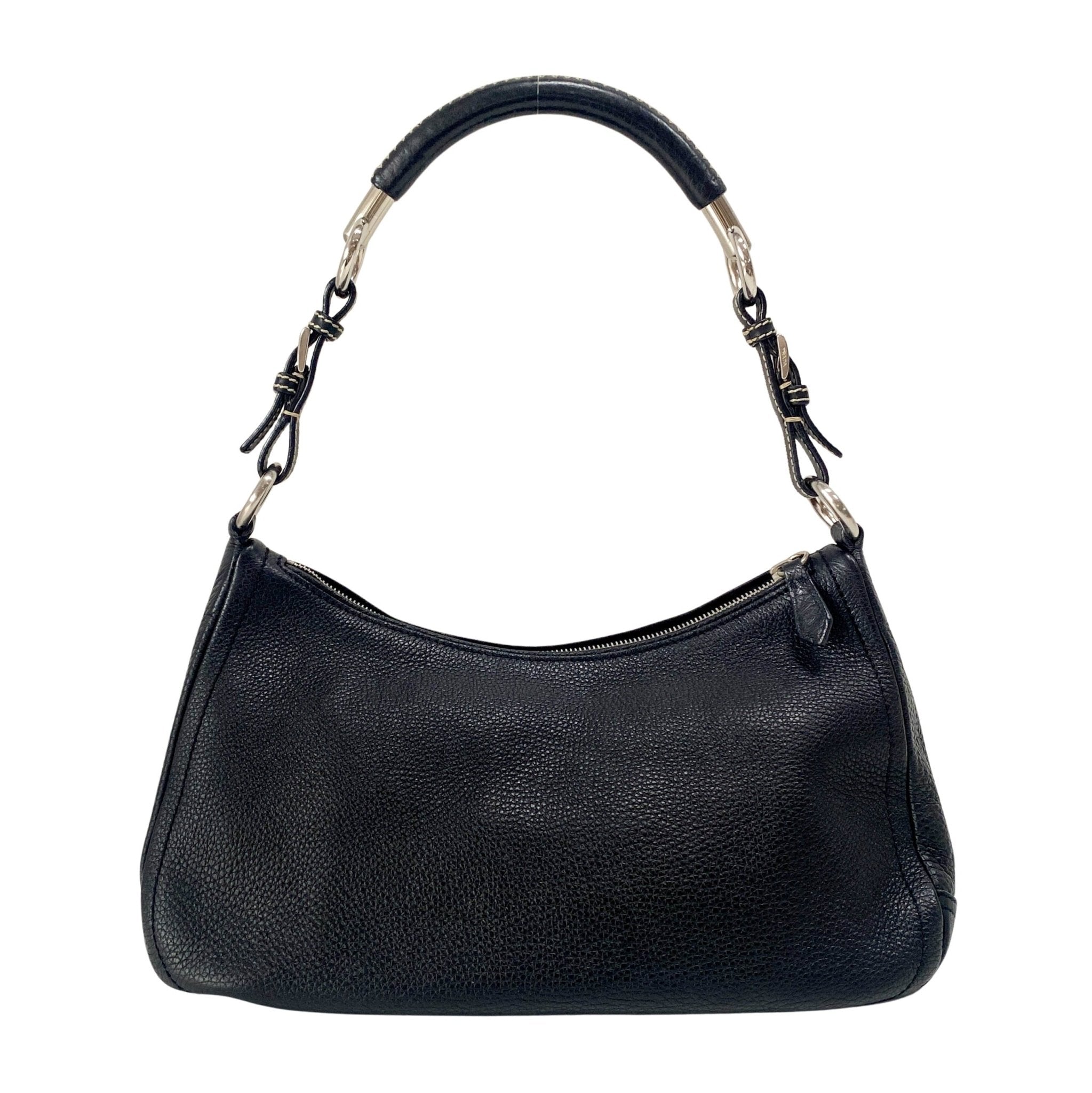 PRADA Black Leather Shoulder Bag, in , Sold by HIVE PRELOVED - Shoulder Bags, ,