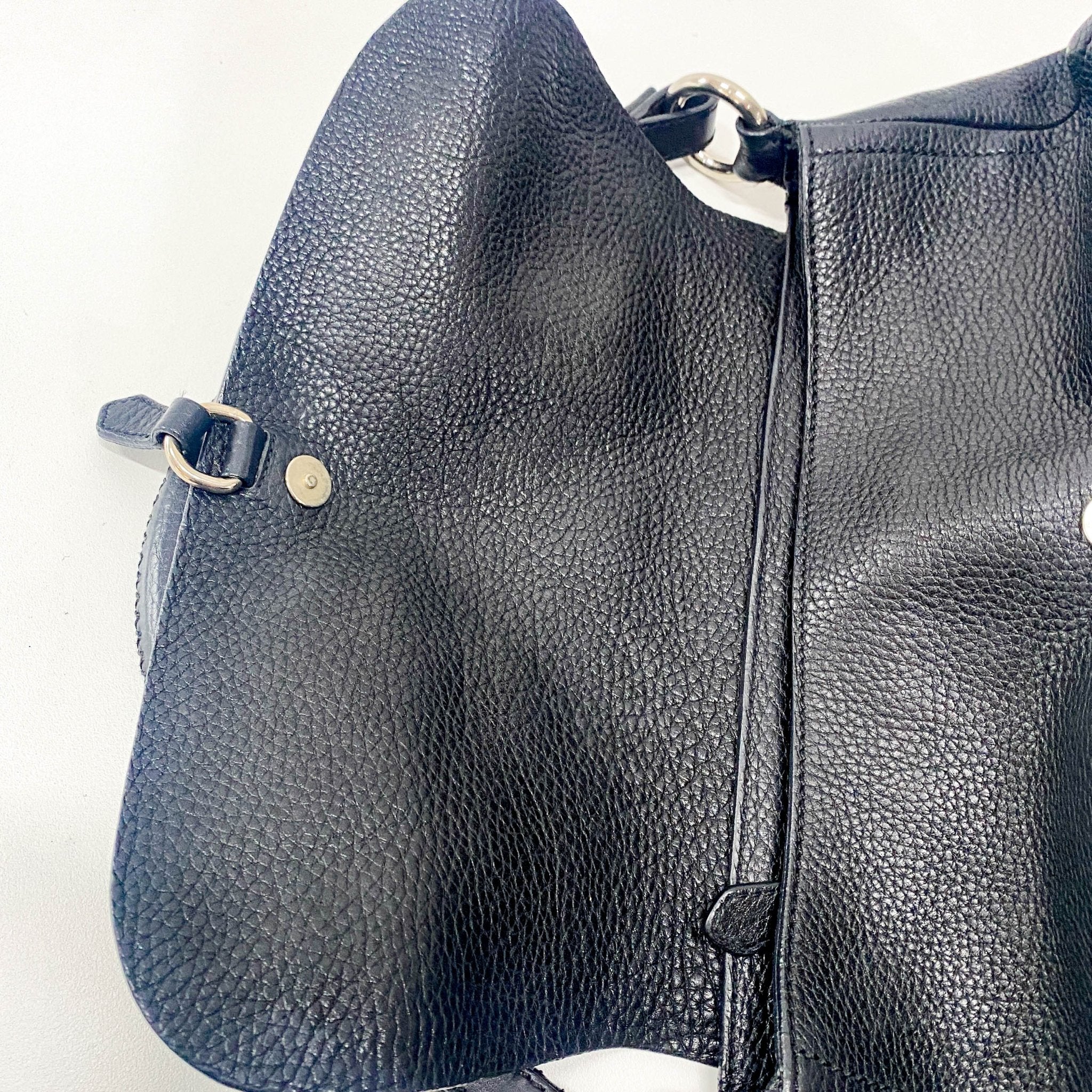 PRADA Black Leather Shoulder Bag, in , Sold by HIVE PRELOVED - Shoulder Bags, ,