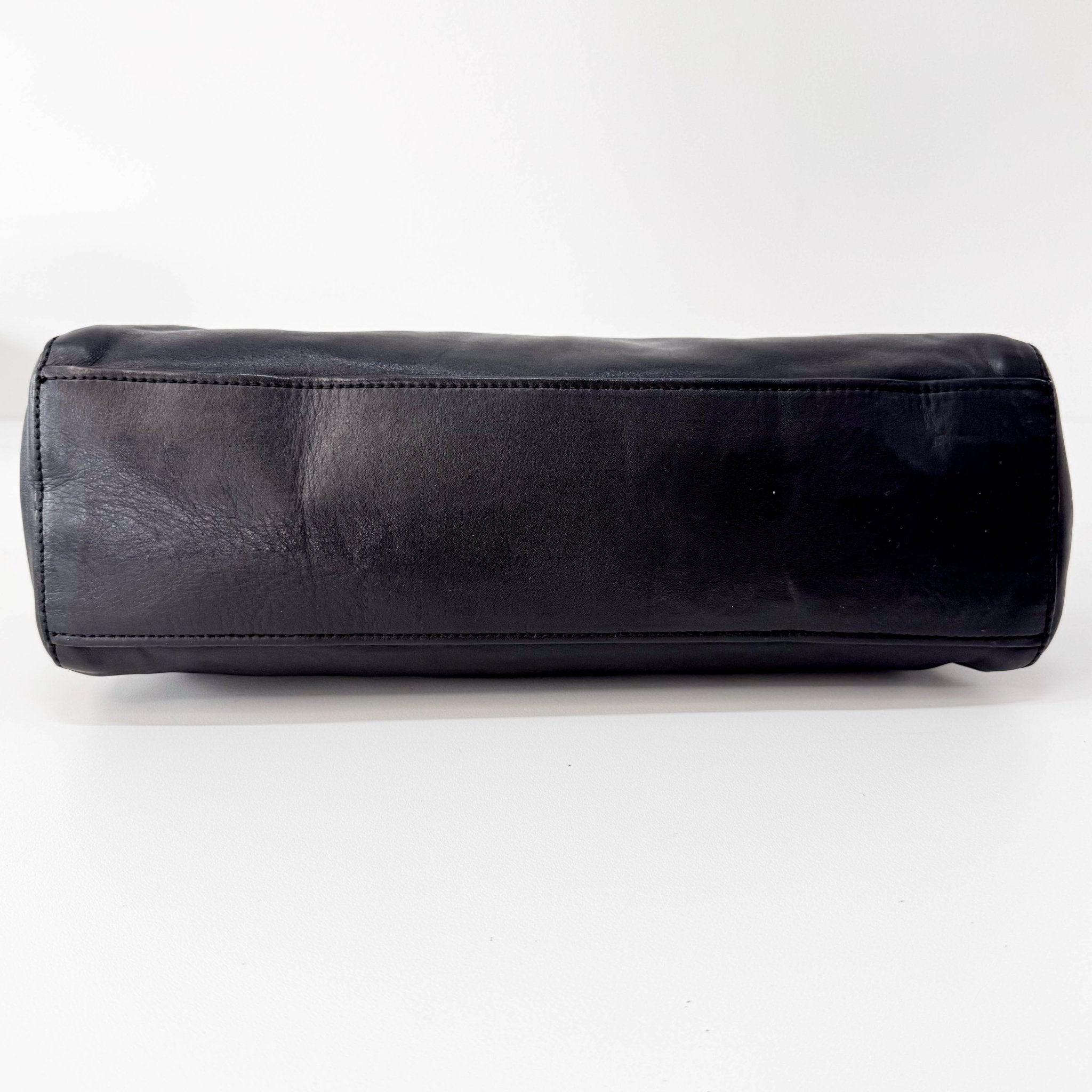 PRADA Black Leather Shoulder Bag, in , Sold by HIVE PRELOVED - Shoulder Bags, ,