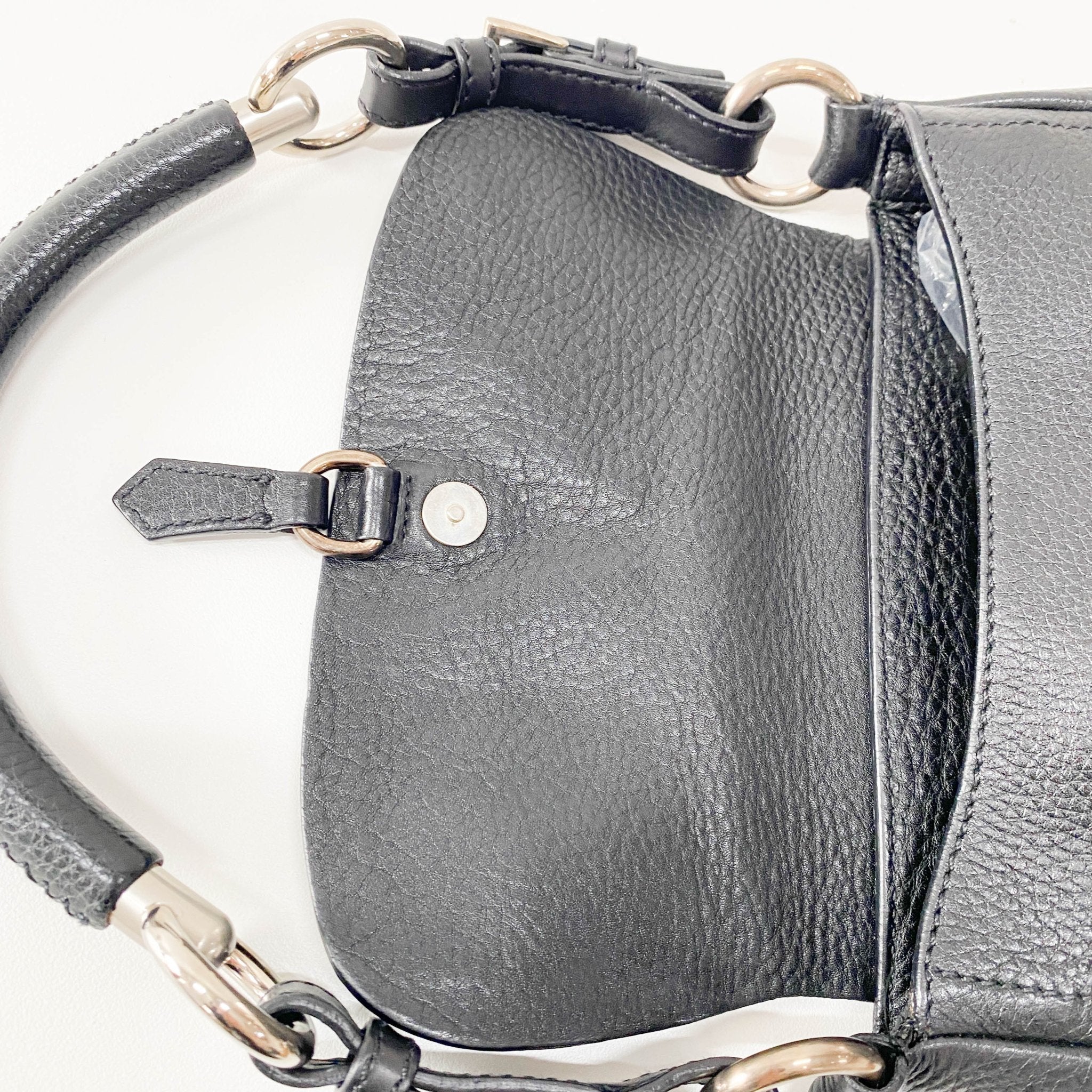 PRADA Black Leather Shoulder Bag, in , Sold by HIVE PRELOVED - Shoulder Bags, ,