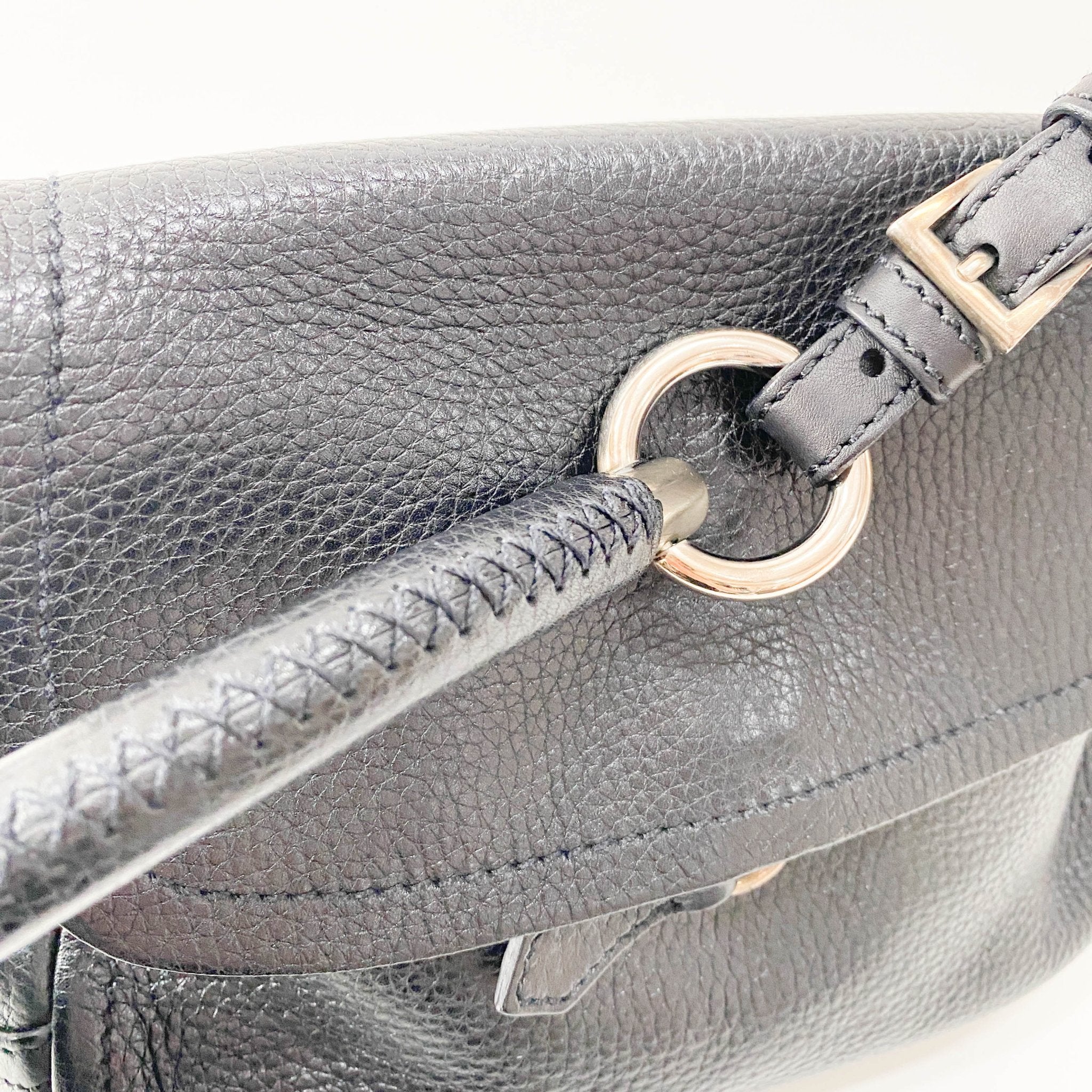 PRADA Black Leather Shoulder Bag, in , Sold by HIVE PRELOVED - Shoulder Bags, ,