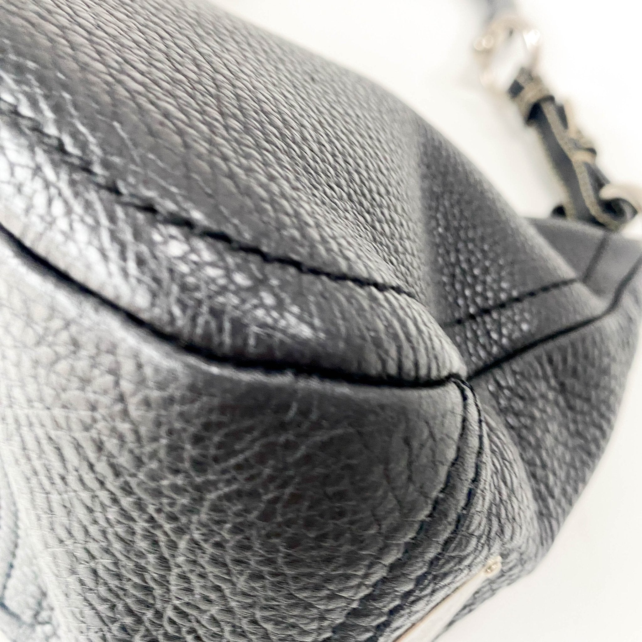 PRADA Black Leather Shoulder Bag, in , Sold by HIVE PRELOVED - Shoulder Bags, ,