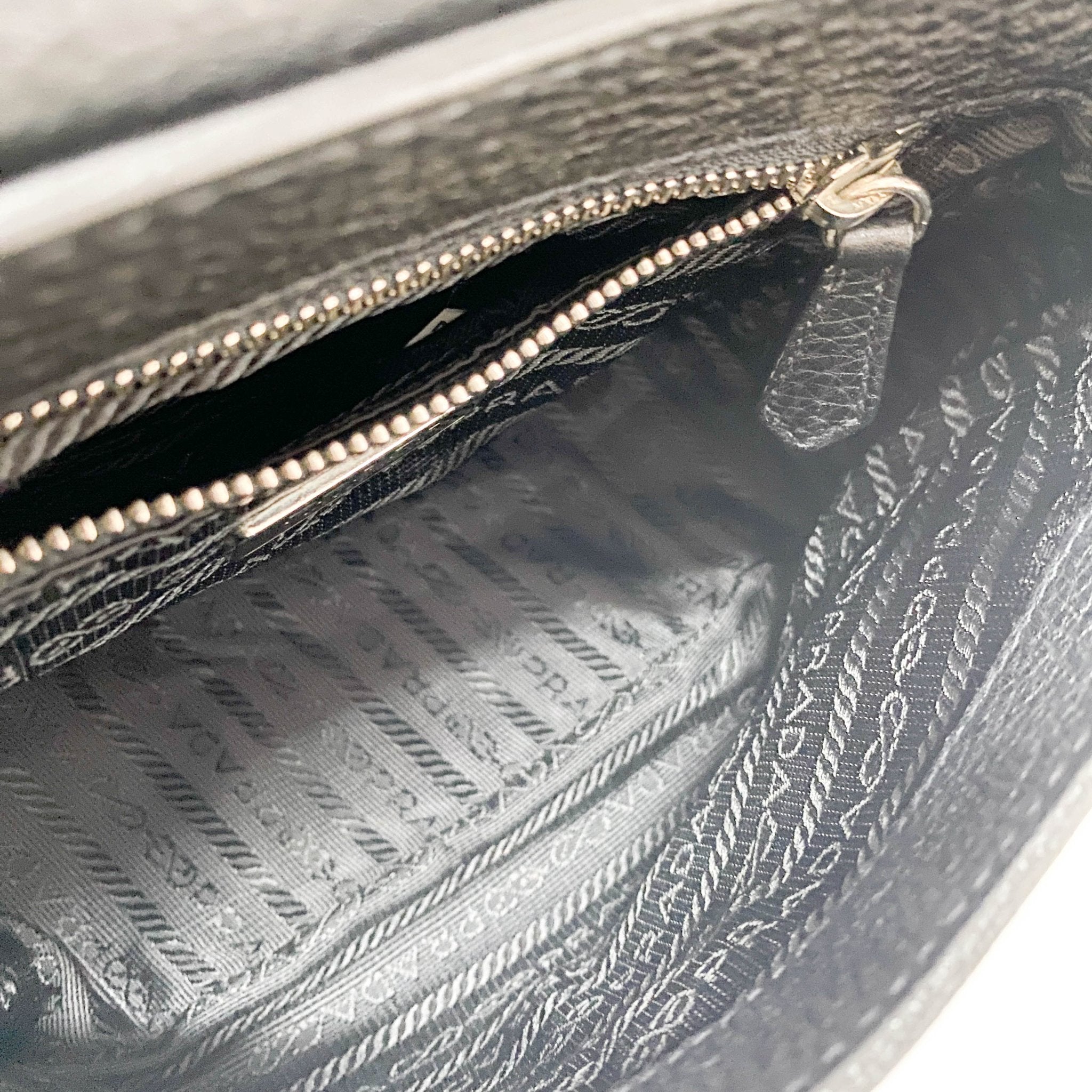PRADA Black Leather Shoulder Bag, in , Sold by HIVE PRELOVED - Shoulder Bags, ,
