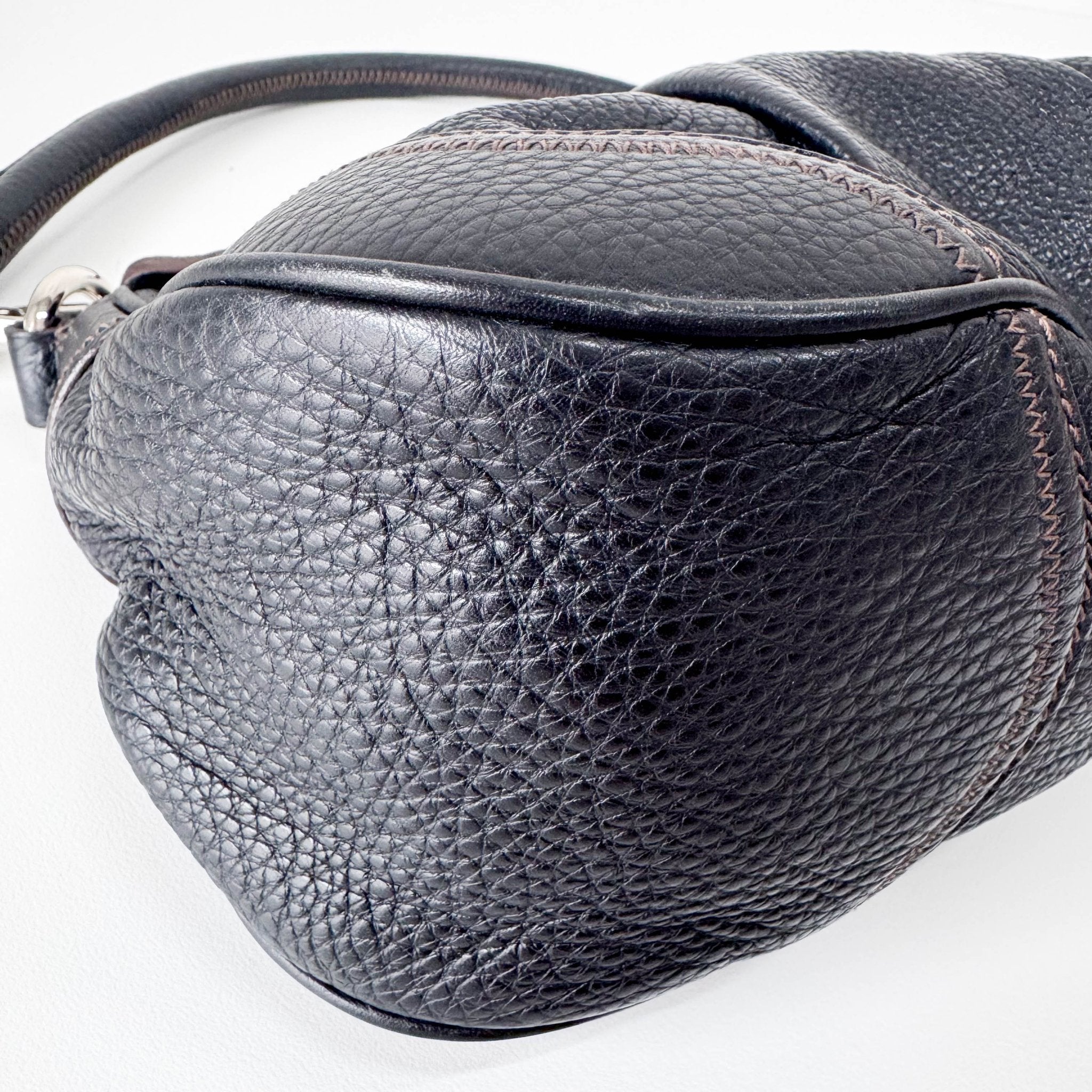 PRADA Black Leather Shoulder Bag, in , Sold by HIVE PRELOVED - Shoulder Bags, ,