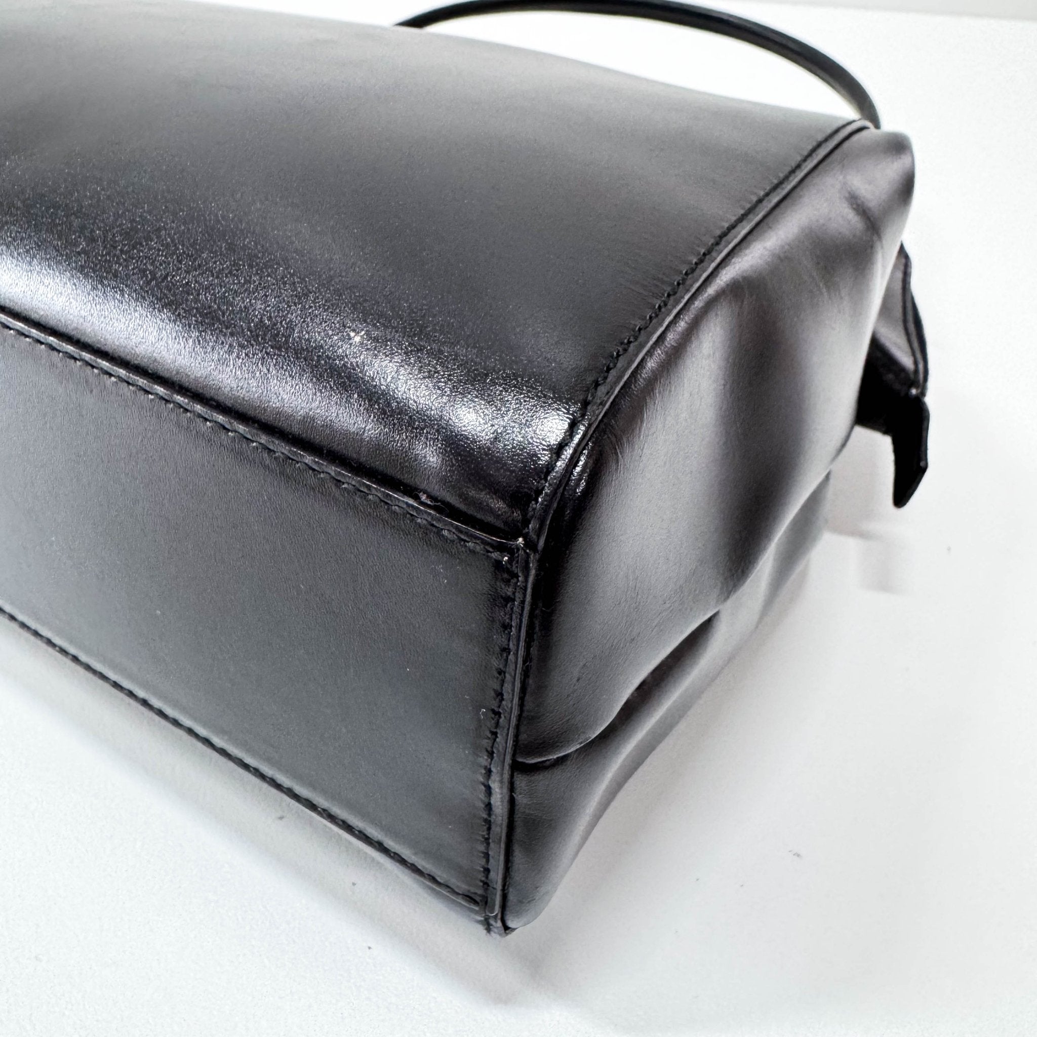 PRADA Black Leather Shoulder Bag, in , Sold by HIVE PRELOVED - Shoulder Bags, ,