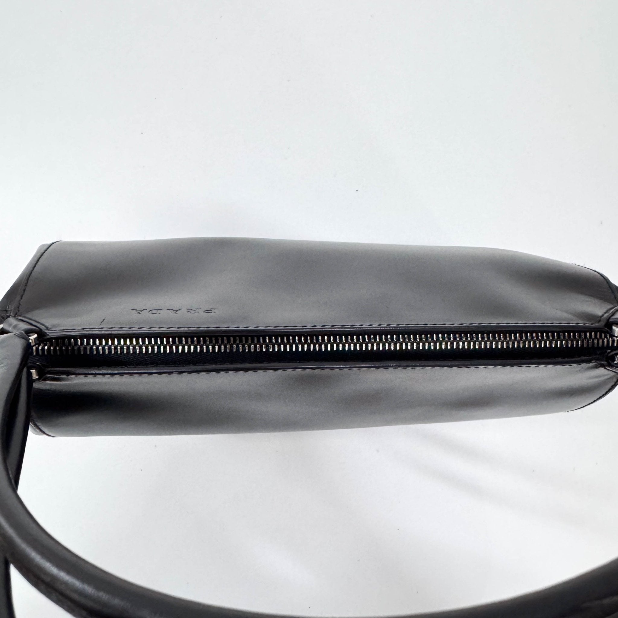 PRADA Black Leather Shoulder Bag, in , Sold by HIVE PRELOVED - Shoulder Bags, ,