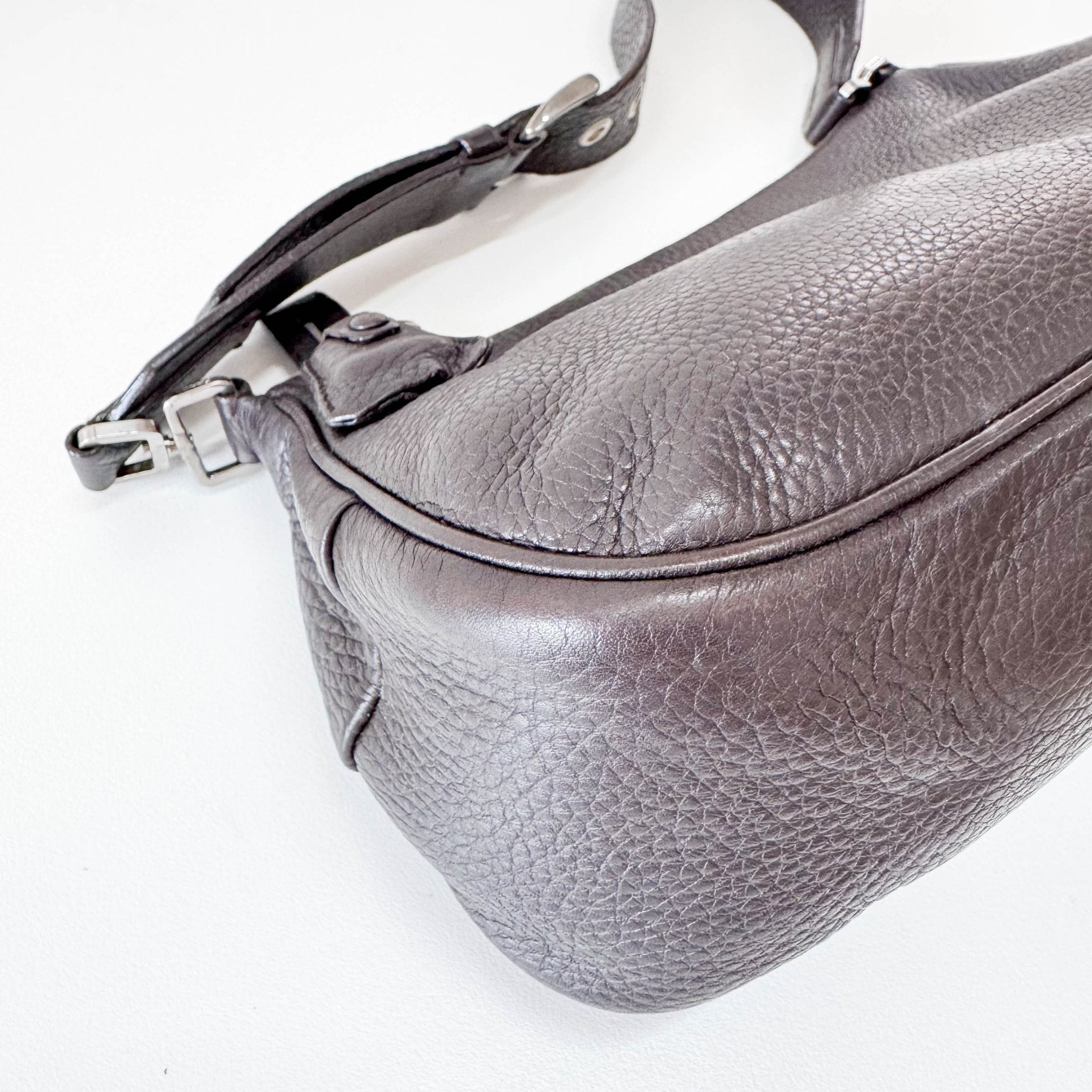 PRADA Black Leather Shoulder Bag, in , Sold by HIVE PRELOVED - Shoulder Bags, ,