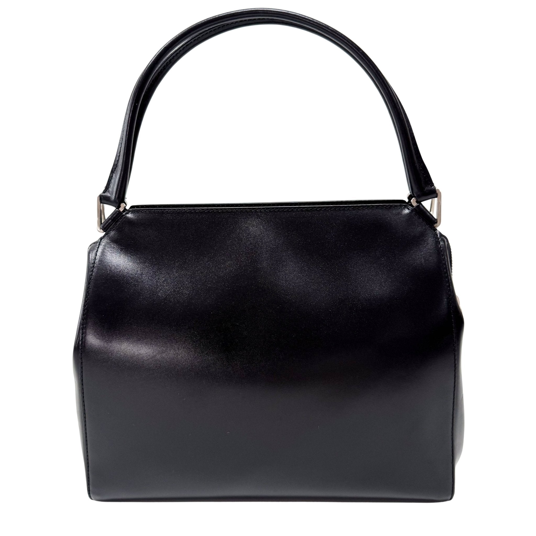 PRADA Black Leather Shoulder Bag, in , Sold by HIVE PRELOVED - Shoulder Bags, ,