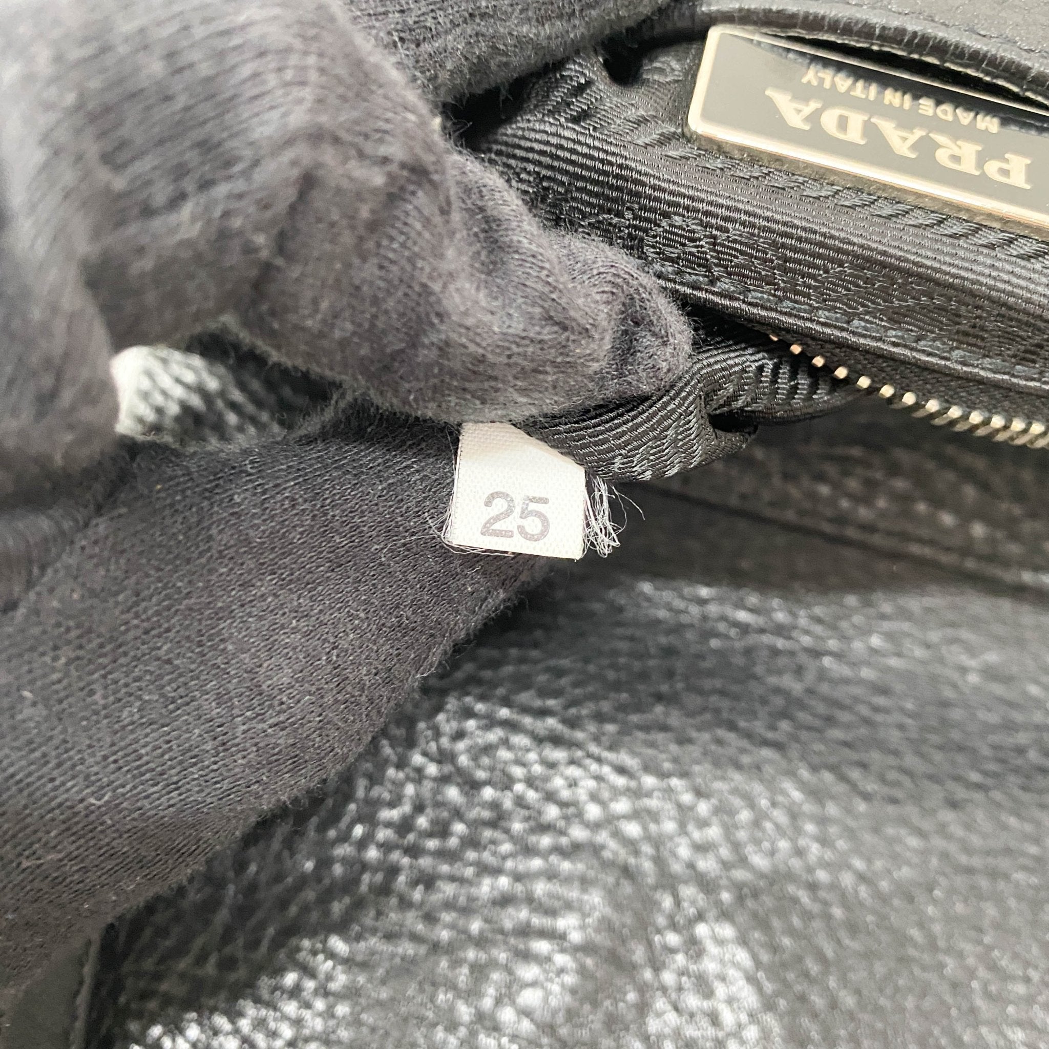 PRADA Black Leather Shoulder Bag, in , Sold by HIVE PRELOVED - Shoulder Bags, ,