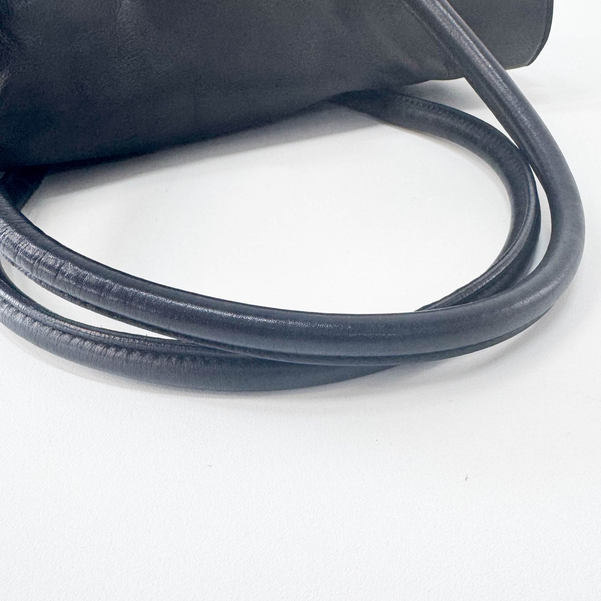 PRADA Black Leather Shoulder Bag, in , Sold by HIVE PRELOVED - Shoulder Bags, ,