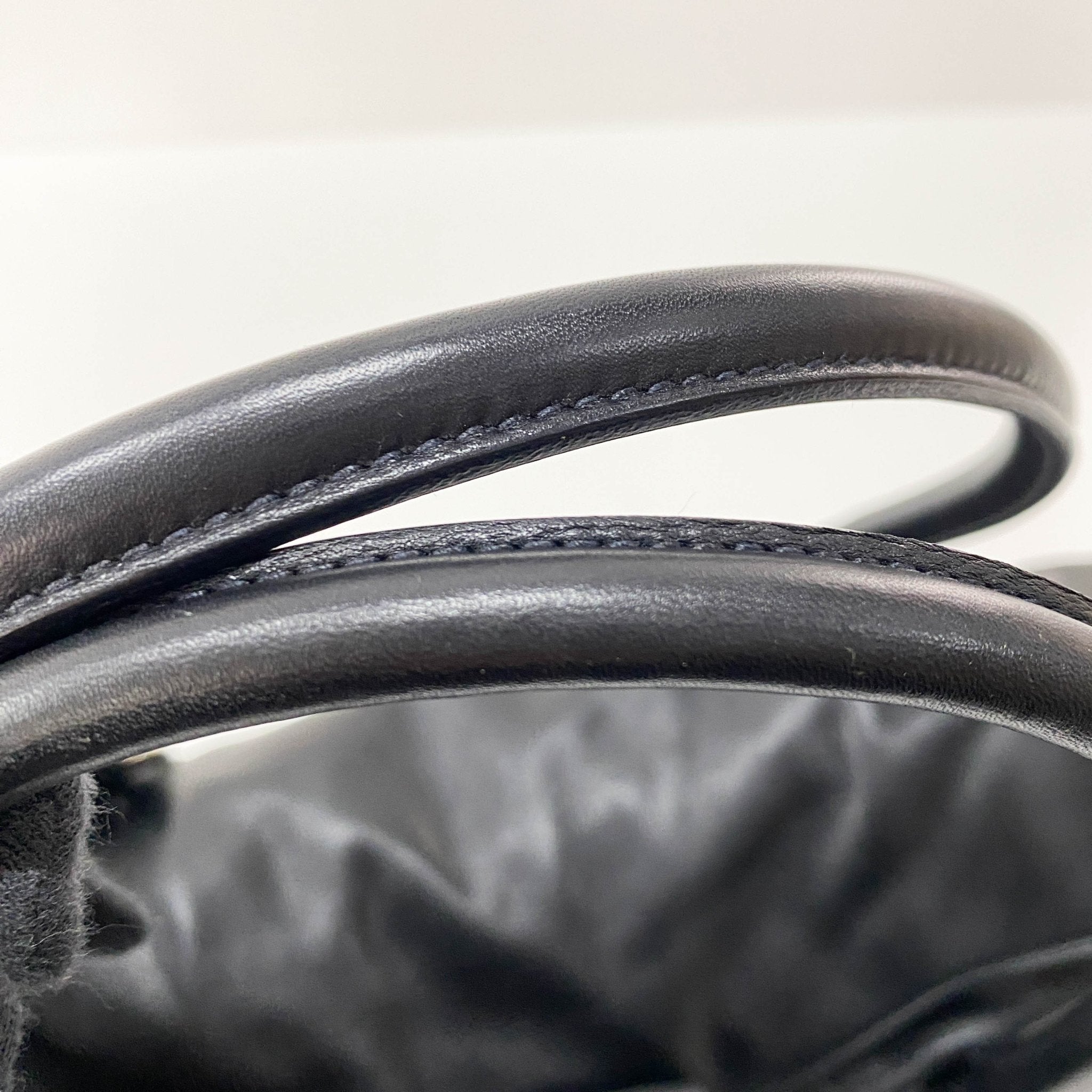 PRADA Black Leather Top Handle Shoulder Bag, in , Sold by HIVE PRELOVED - Shoulder Bags, ,