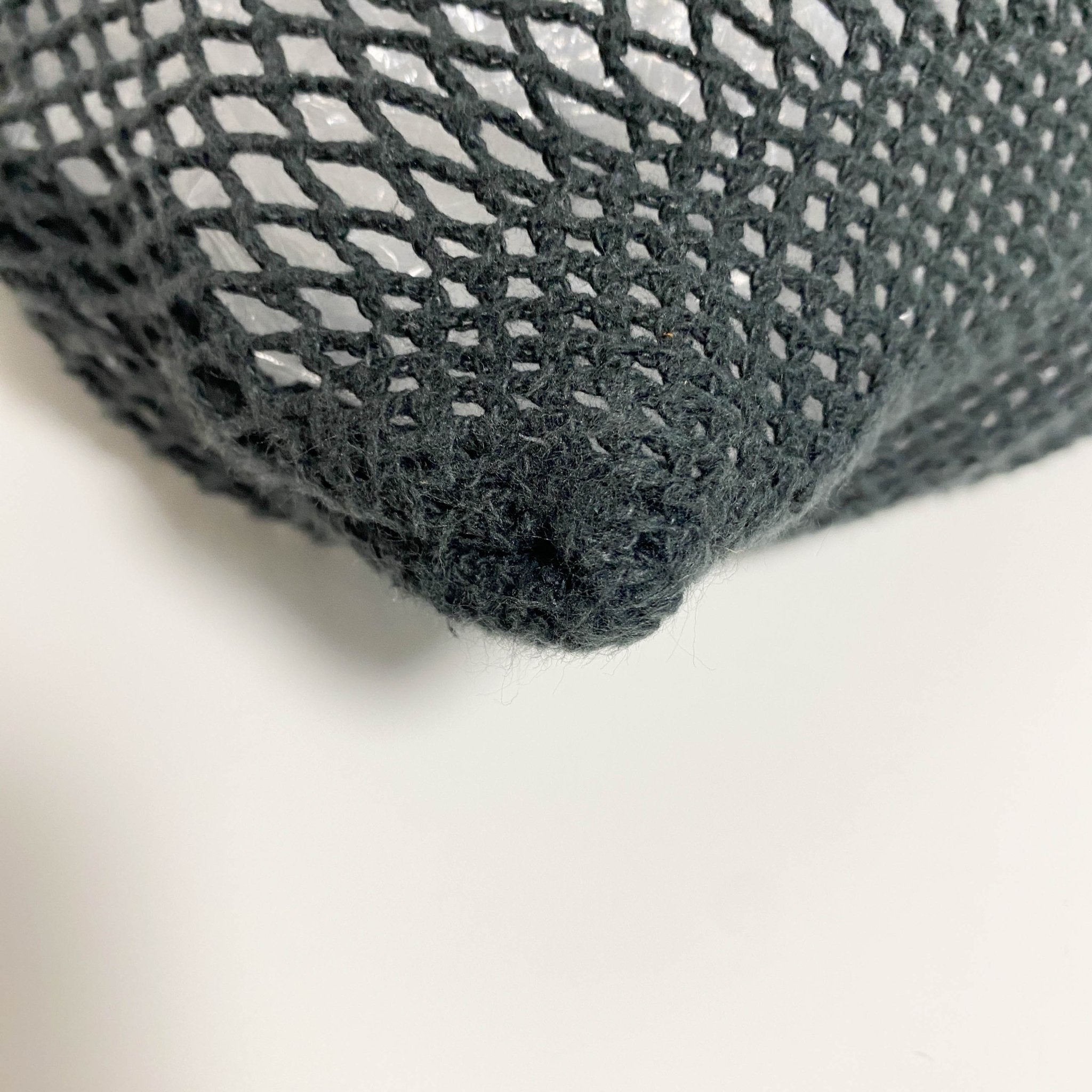 PRADA Black Mesh Fishnet Tote Bag, in , Sold by HIVE PRELOVED - Handle Bags, ,