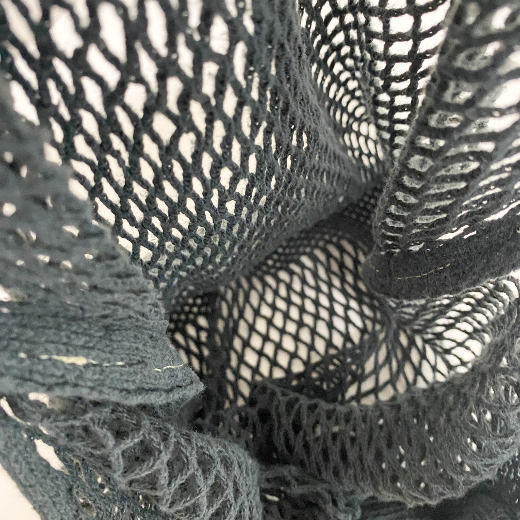 PRADA Black Mesh Fishnet Tote Bag, in , Sold by HIVE PRELOVED - Handle Bags, ,