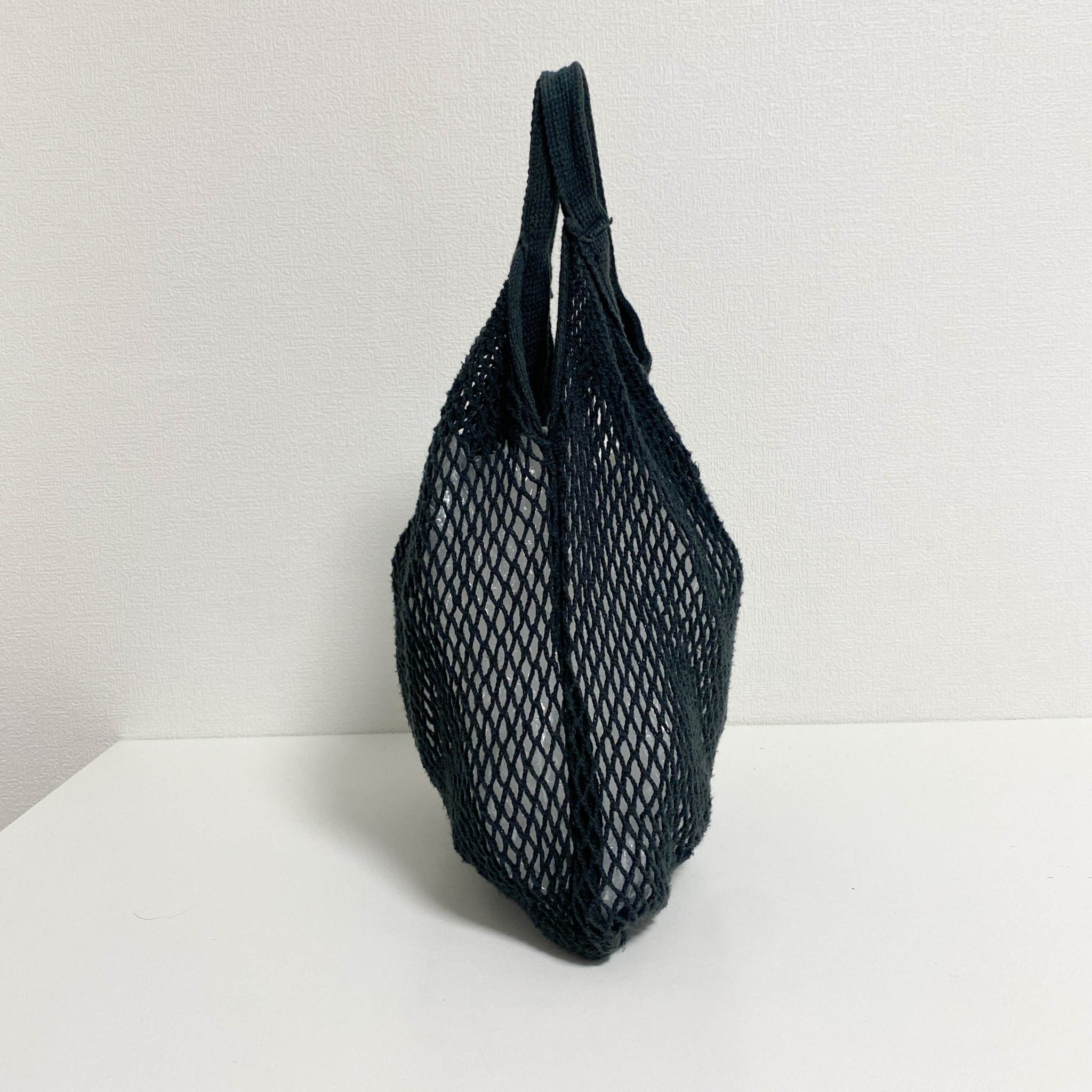 PRADA Black Mesh Fishnet Tote Bag, in , Sold by HIVE PRELOVED - Handle Bags, ,