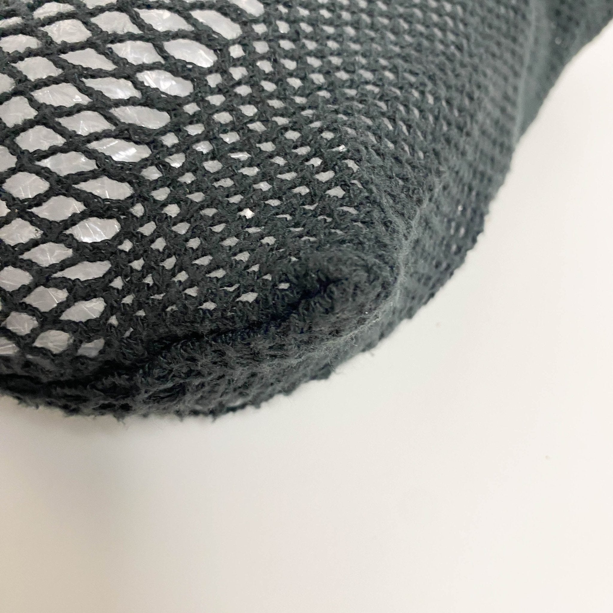 PRADA Black Mesh Fishnet Tote Bag, in , Sold by HIVE PRELOVED - Handle Bags, ,