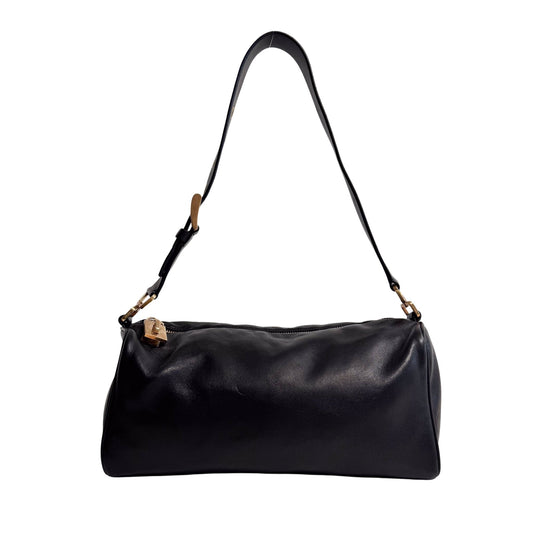 PRADA Black Nappa Leather Shoulder Bag, in , Sold by HIVE PRELOVED - Shoulder Bags, ,