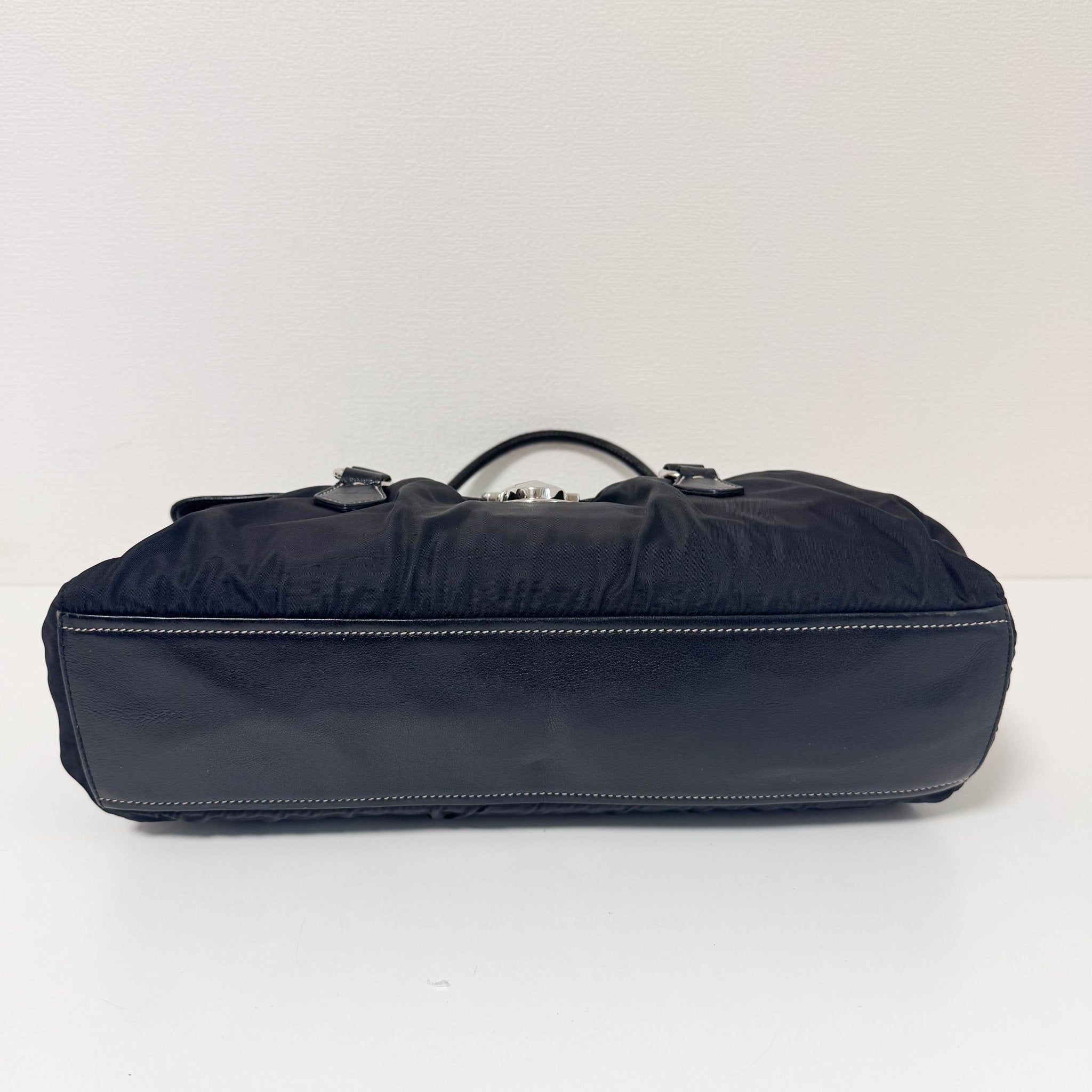 PRADA Black Nylon and Leather Shoulder Bag, in , Sold by HIVE PRELOVED - Shoulder Bags, ,