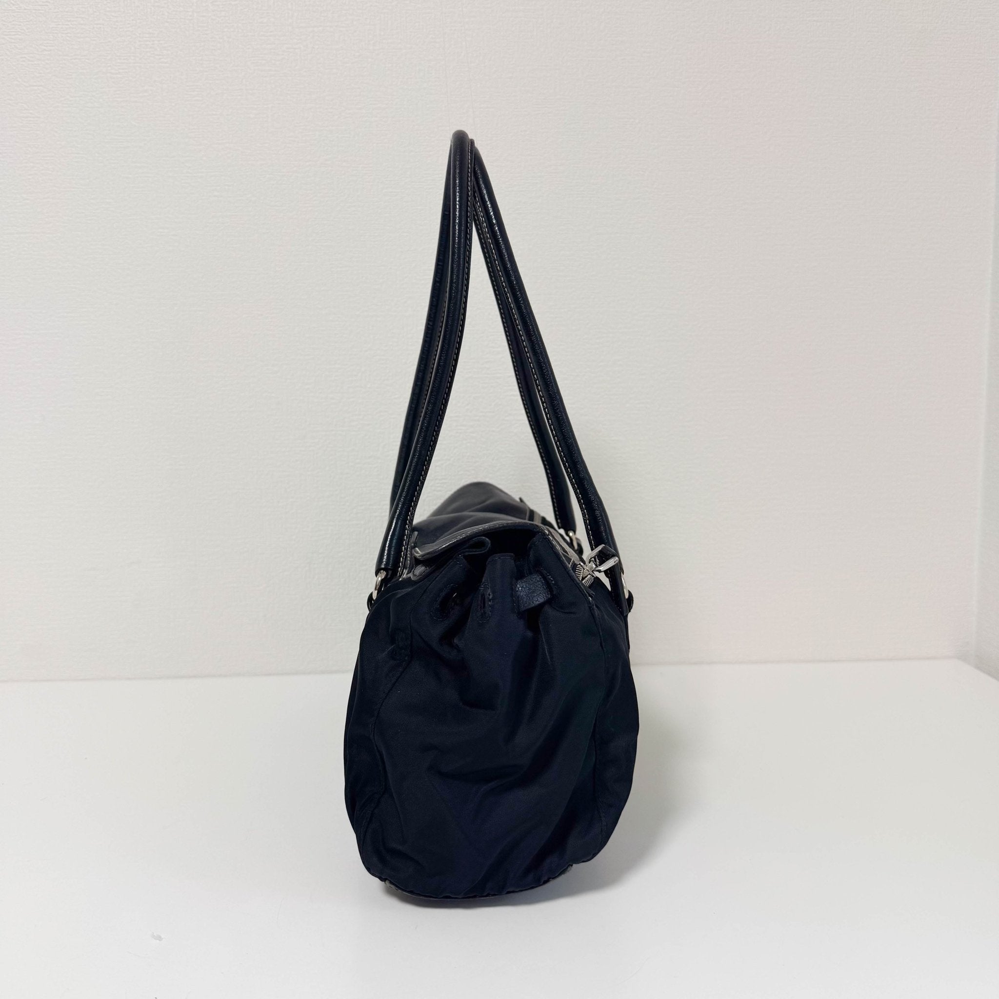 PRADA Black Nylon and Leather Shoulder Bag, in , Sold by HIVE PRELOVED - Shoulder Bags, ,