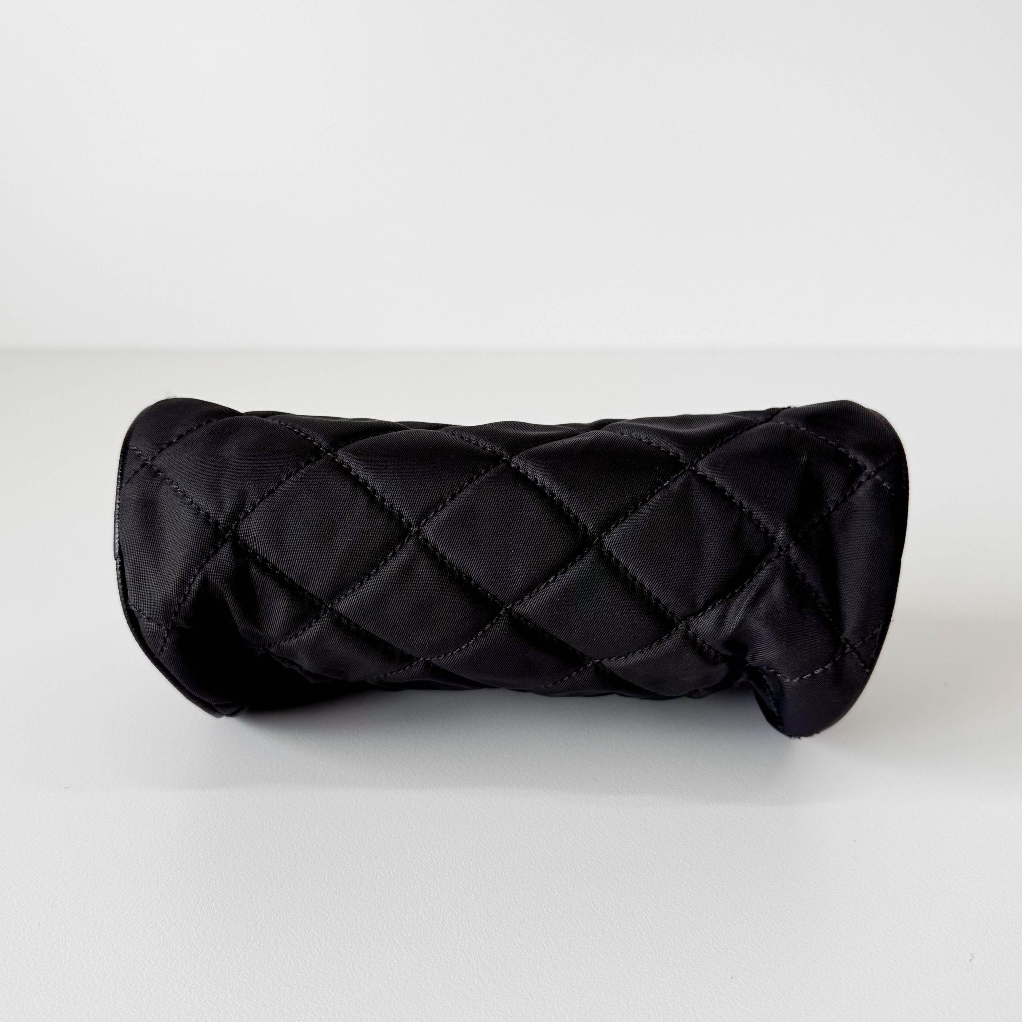 PRADA Black Nylon Quilted Chain Shoulder Bag, in , Sold by HIVE PRELOVED - Shoulder Bags, ,