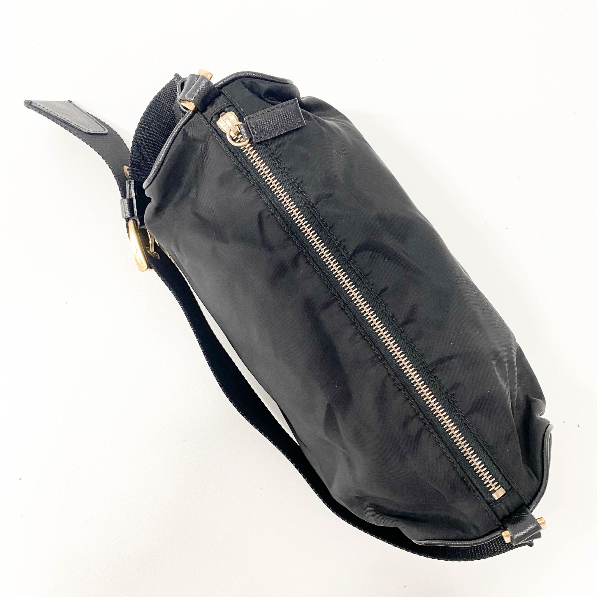 PRADA Black Nylon Shoulder Bag, in , Sold by HIVE PRELOVED - Shoulder Bags, ,