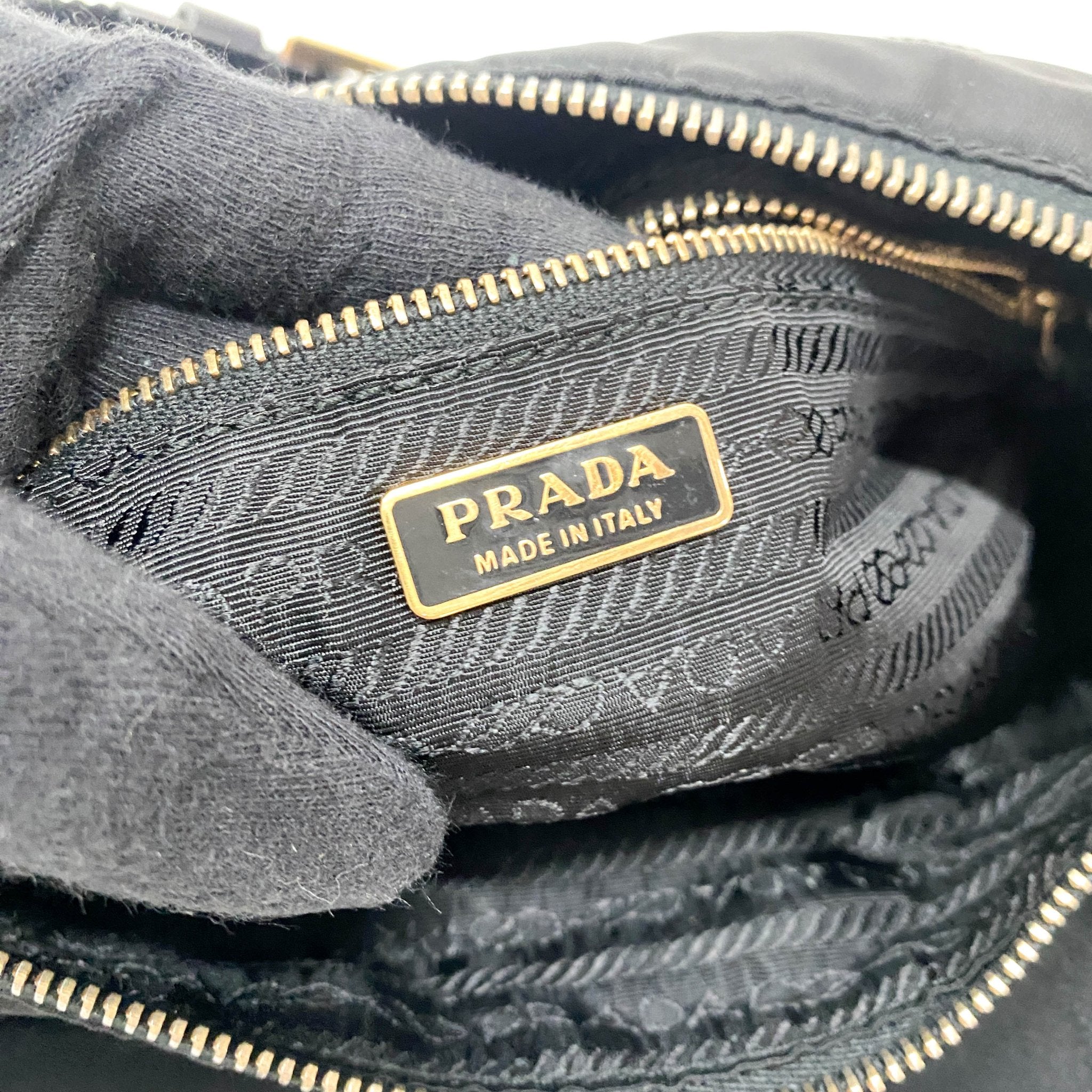 PRADA Black Nylon Shoulder Bag, in , Sold by HIVE PRELOVED - Shoulder Bags, ,