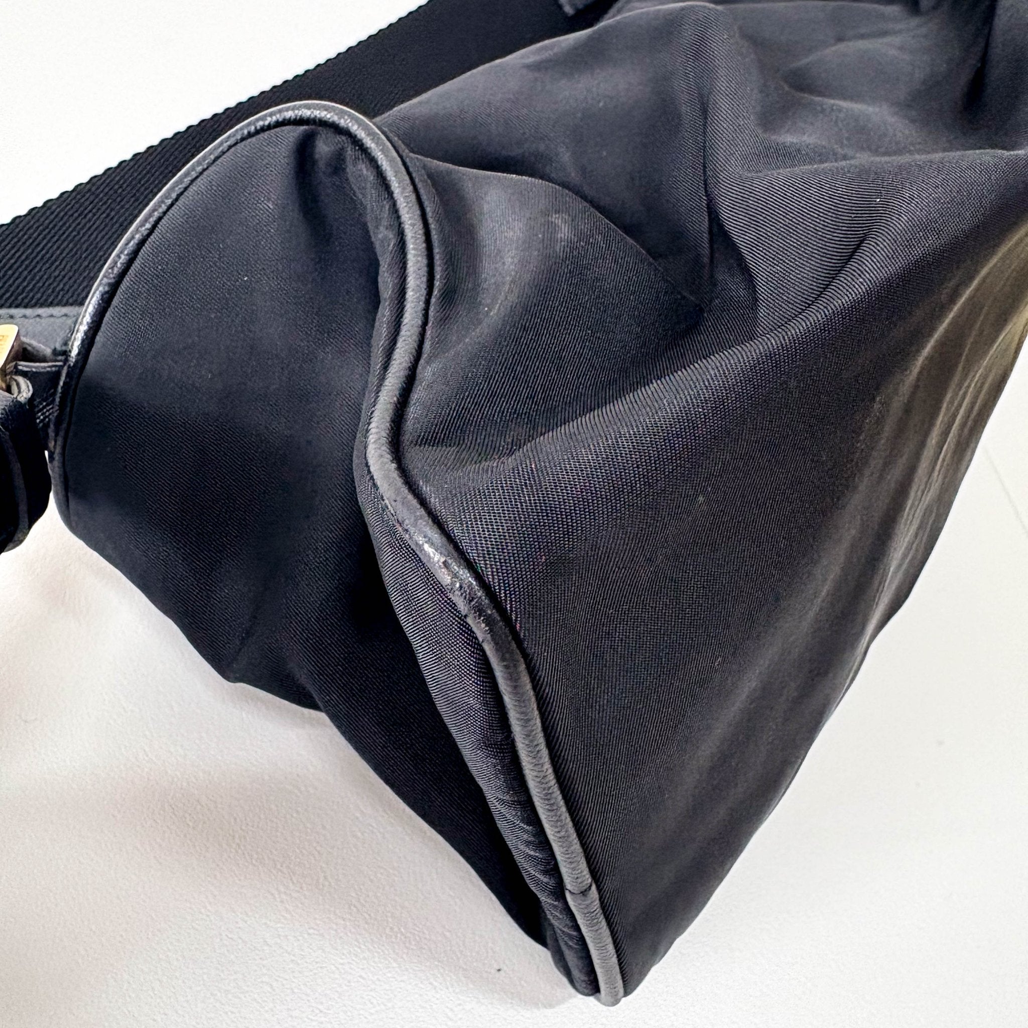 PRADA Black Nylon Shoulder Bag, in , Sold by HIVE PRELOVED - Shoulder Bags, ,