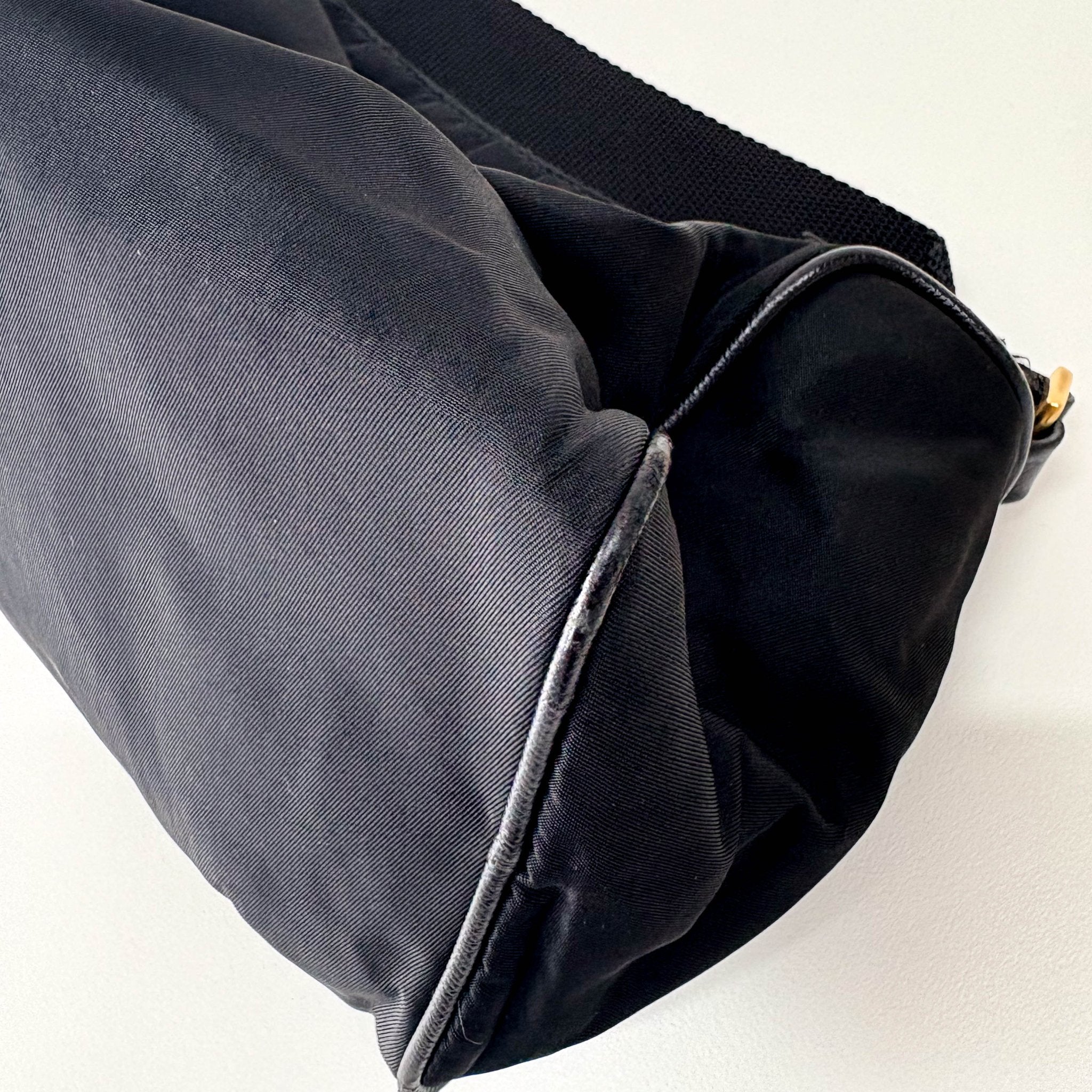 PRADA Black Nylon Shoulder Bag, in , Sold by HIVE PRELOVED - Shoulder Bags, ,