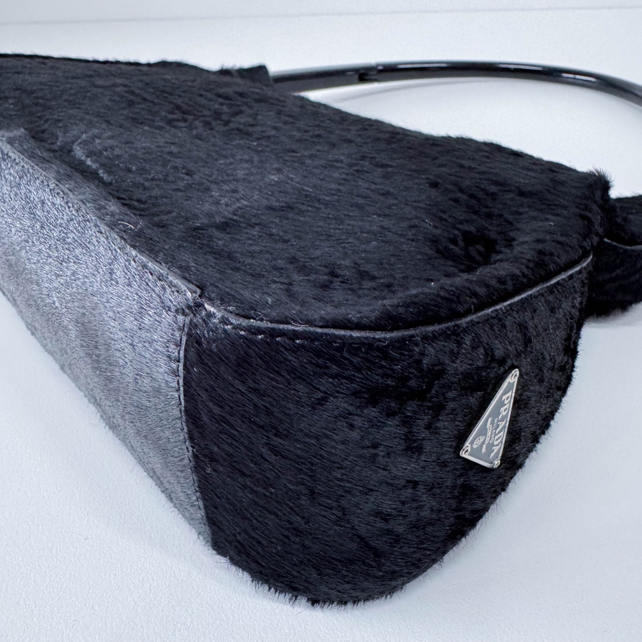 PRADA Black Pony Hair Shoulder Bag, in , Sold by HIVE PRELOVED - Shoulder Bags, ,