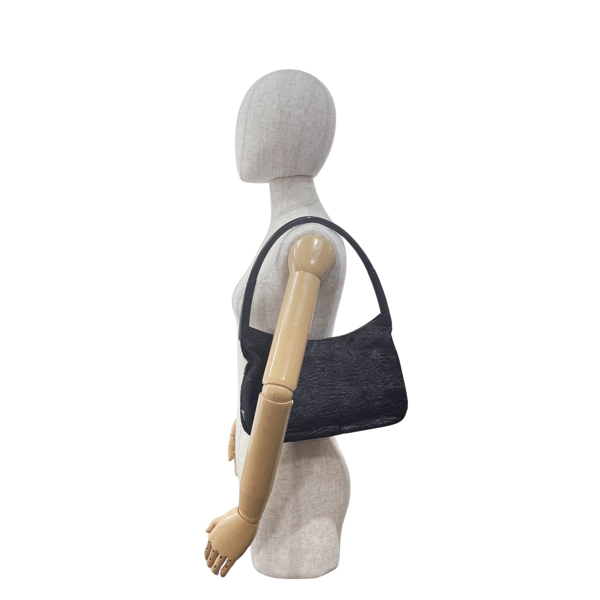 PRADA Black Pony Hair Shoulder Bag, in , Sold by HIVE PRELOVED - Shoulder Bags, ,