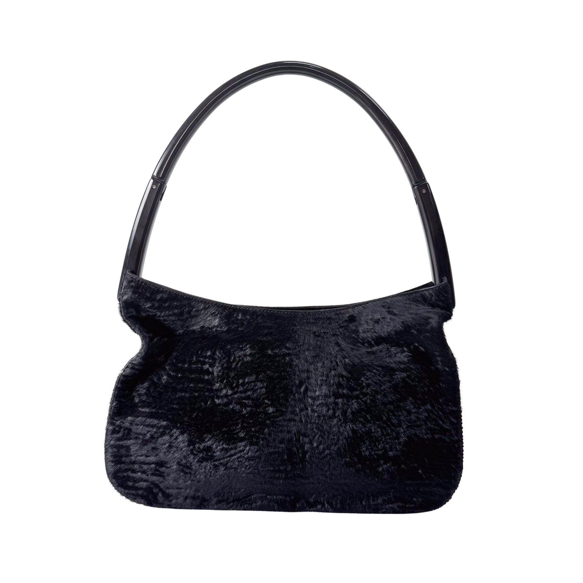 PRADA Black Pony Hair Shoulder Bag, in , Sold by HIVE PRELOVED - Shoulder Bags, ,