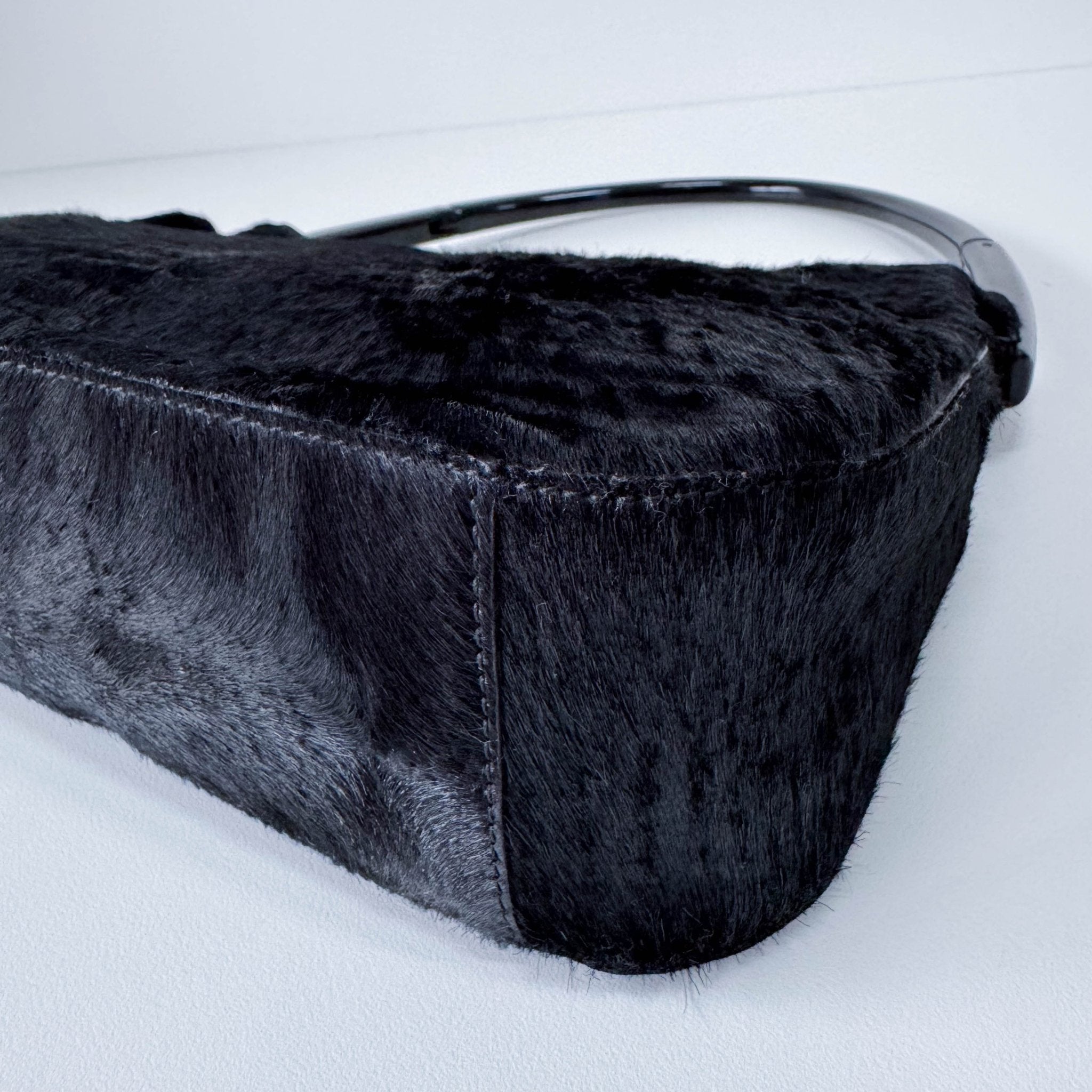 PRADA Black Pony Hair Shoulder Bag, in , Sold by HIVE PRELOVED - Shoulder Bags, ,