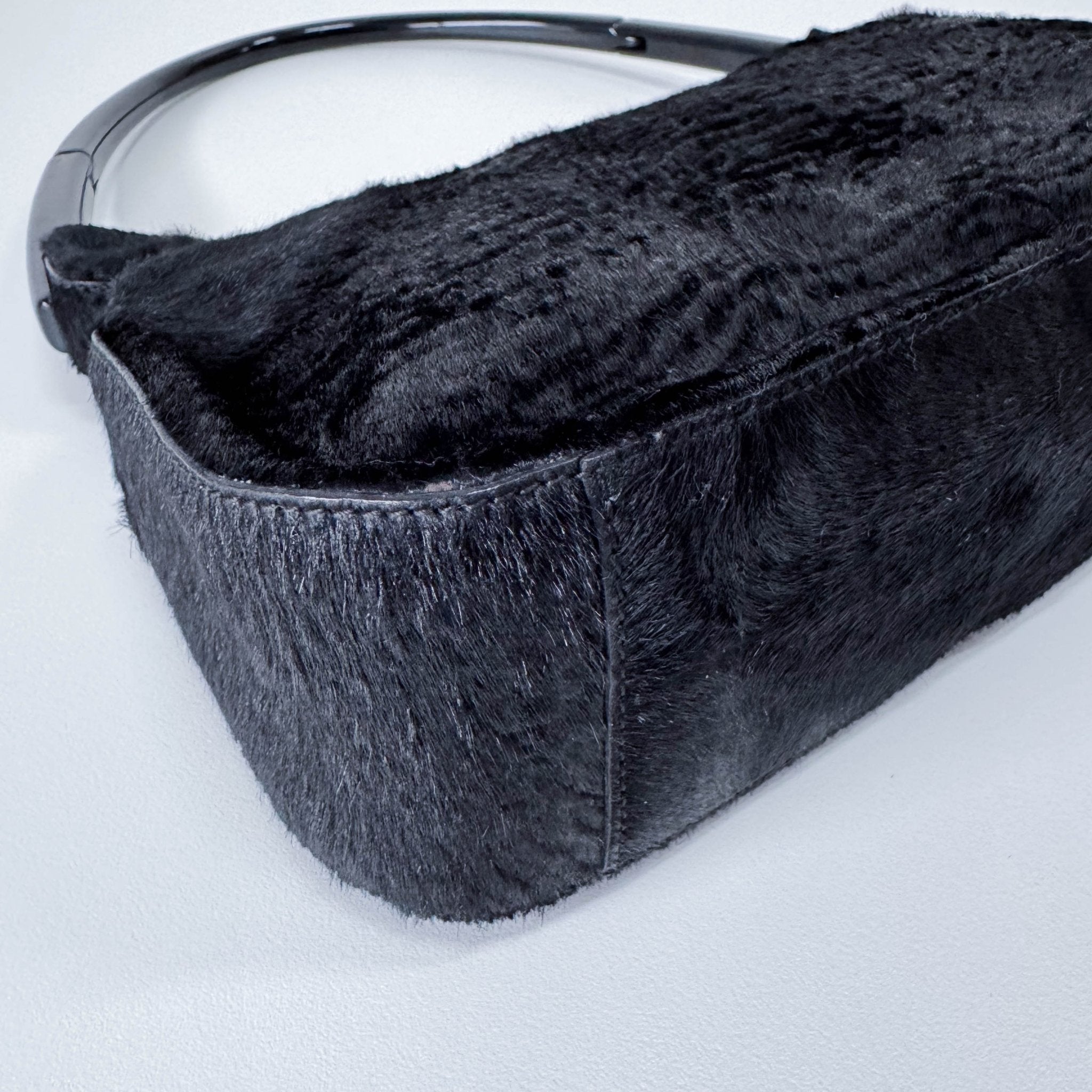 PRADA Black Pony Hair Shoulder Bag, in , Sold by HIVE PRELOVED - Shoulder Bags, ,