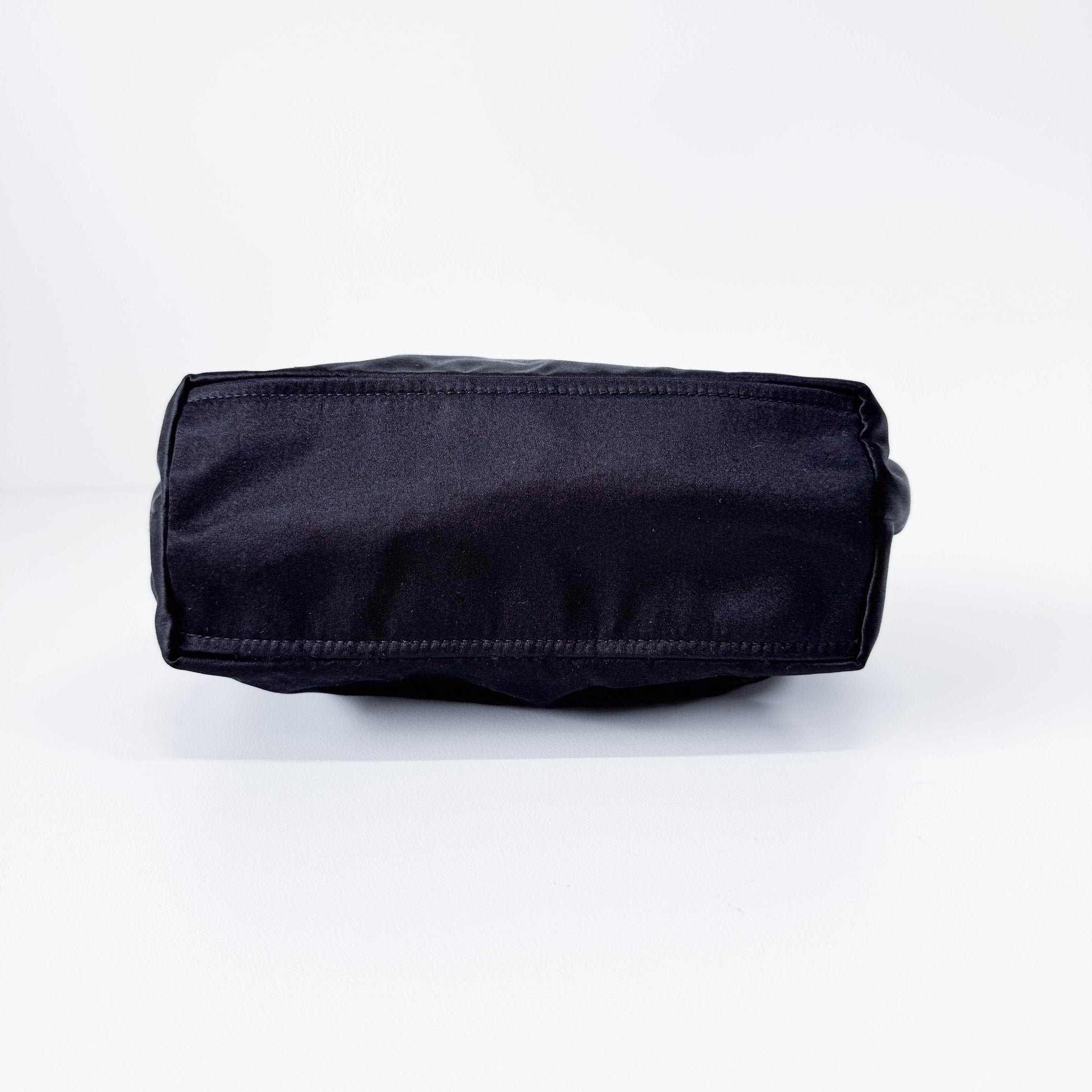 PRADA Black Satin Mini Hand Bag, in , Sold by HIVE PRELOVED - Handle Bags, ,